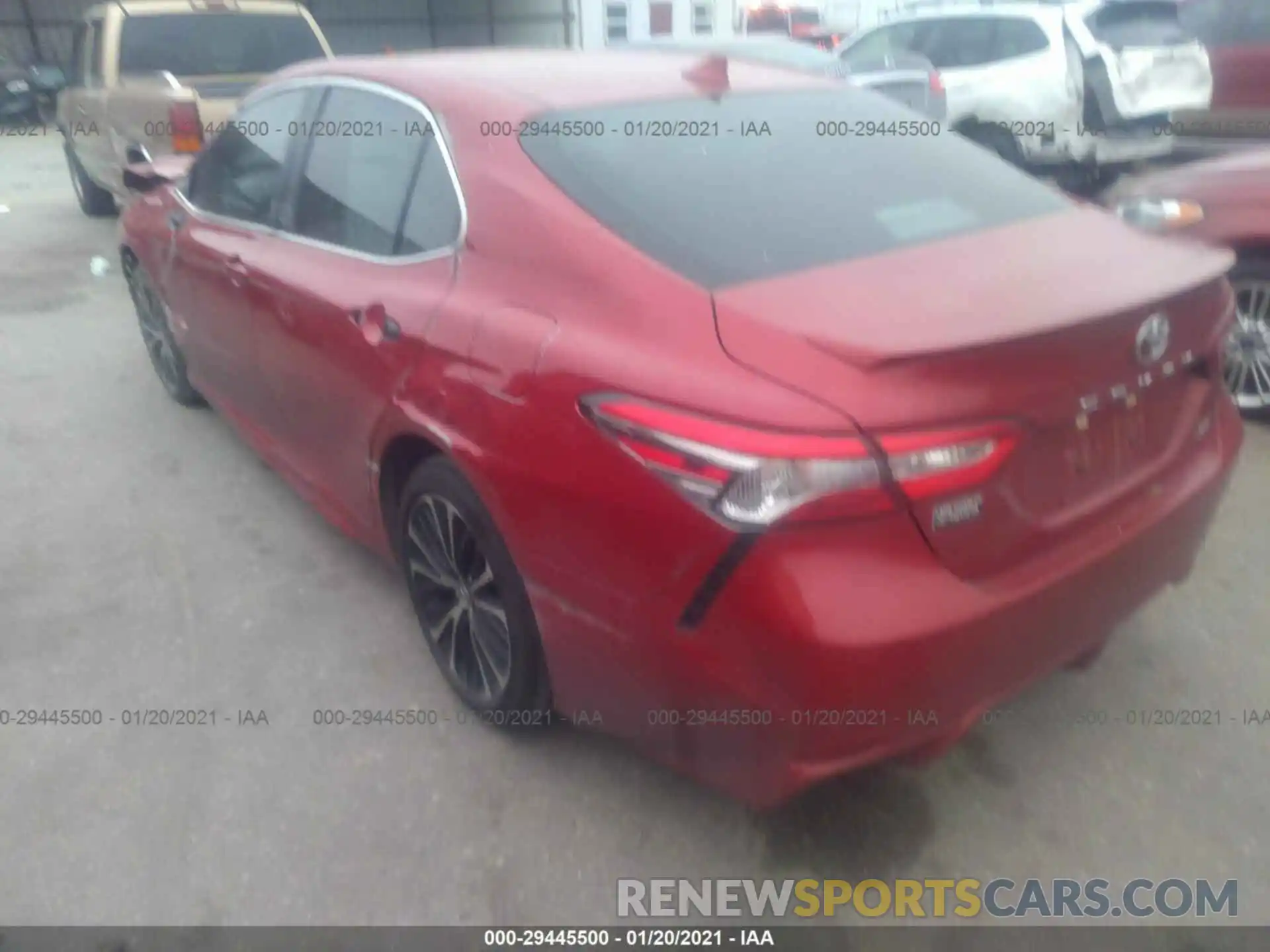 3 Photograph of a damaged car 4T1B11HK8KU222570 TOYOTA CAMRY 2019