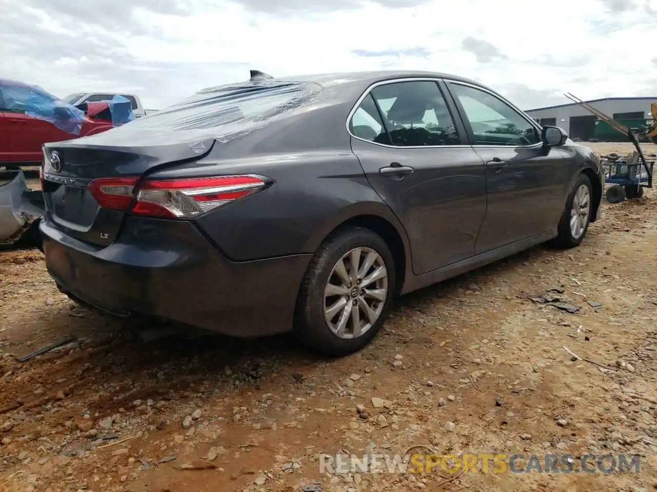 4 Photograph of a damaged car 4T1B11HK8KU226599 TOYOTA CAMRY 2019