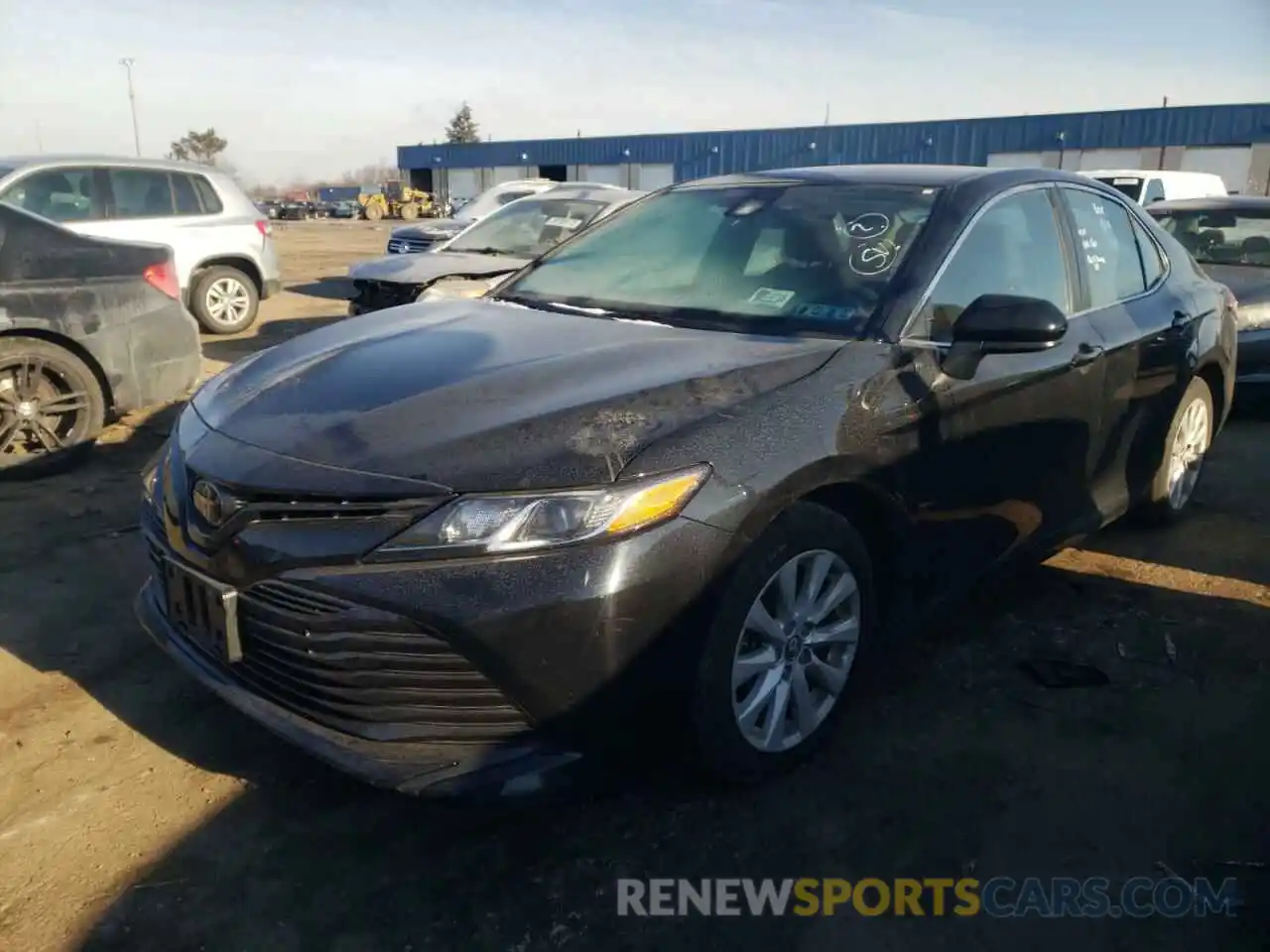 2 Photograph of a damaged car 4T1B11HK8KU226747 TOYOTA CAMRY 2019