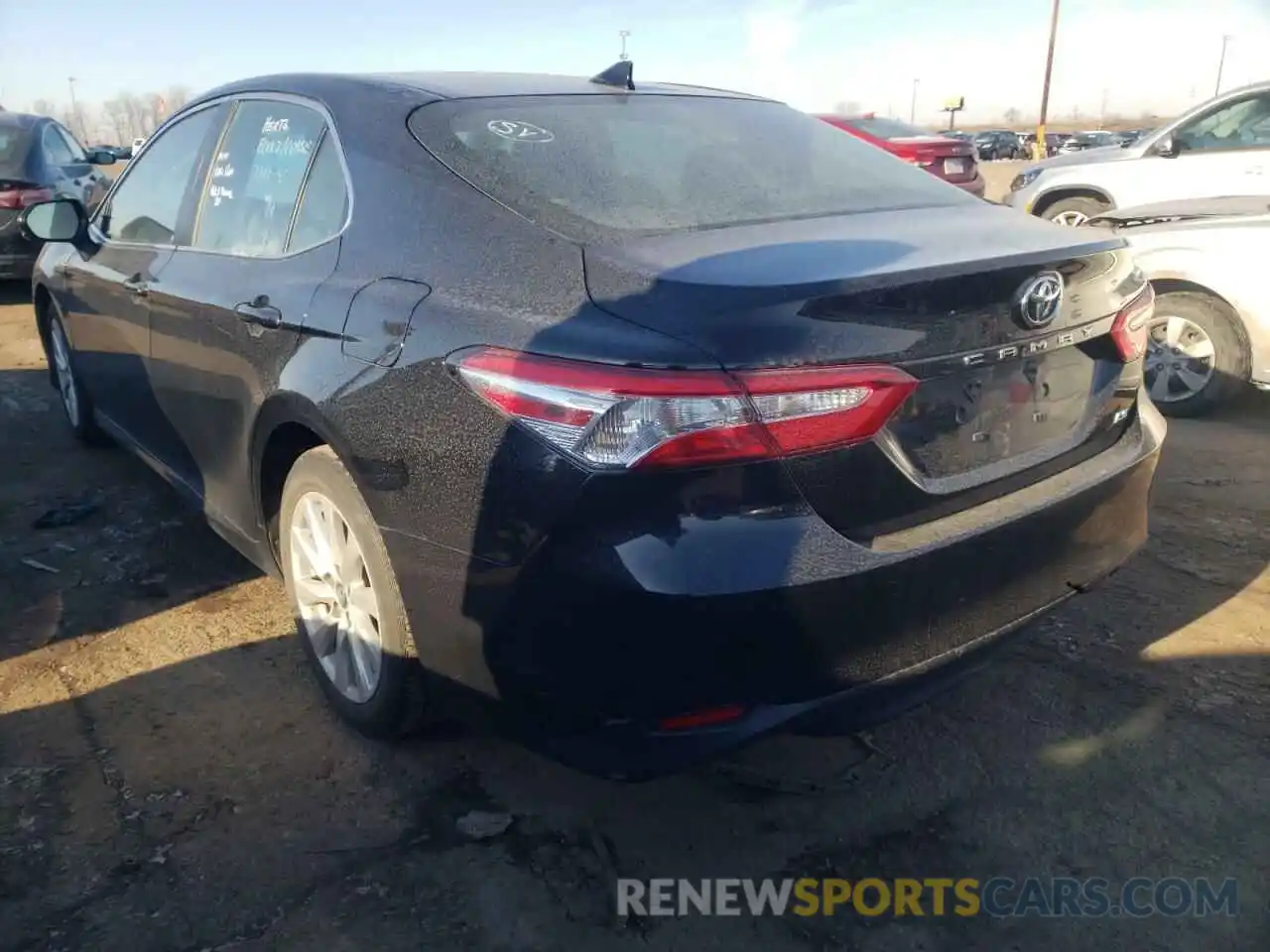 3 Photograph of a damaged car 4T1B11HK8KU226747 TOYOTA CAMRY 2019