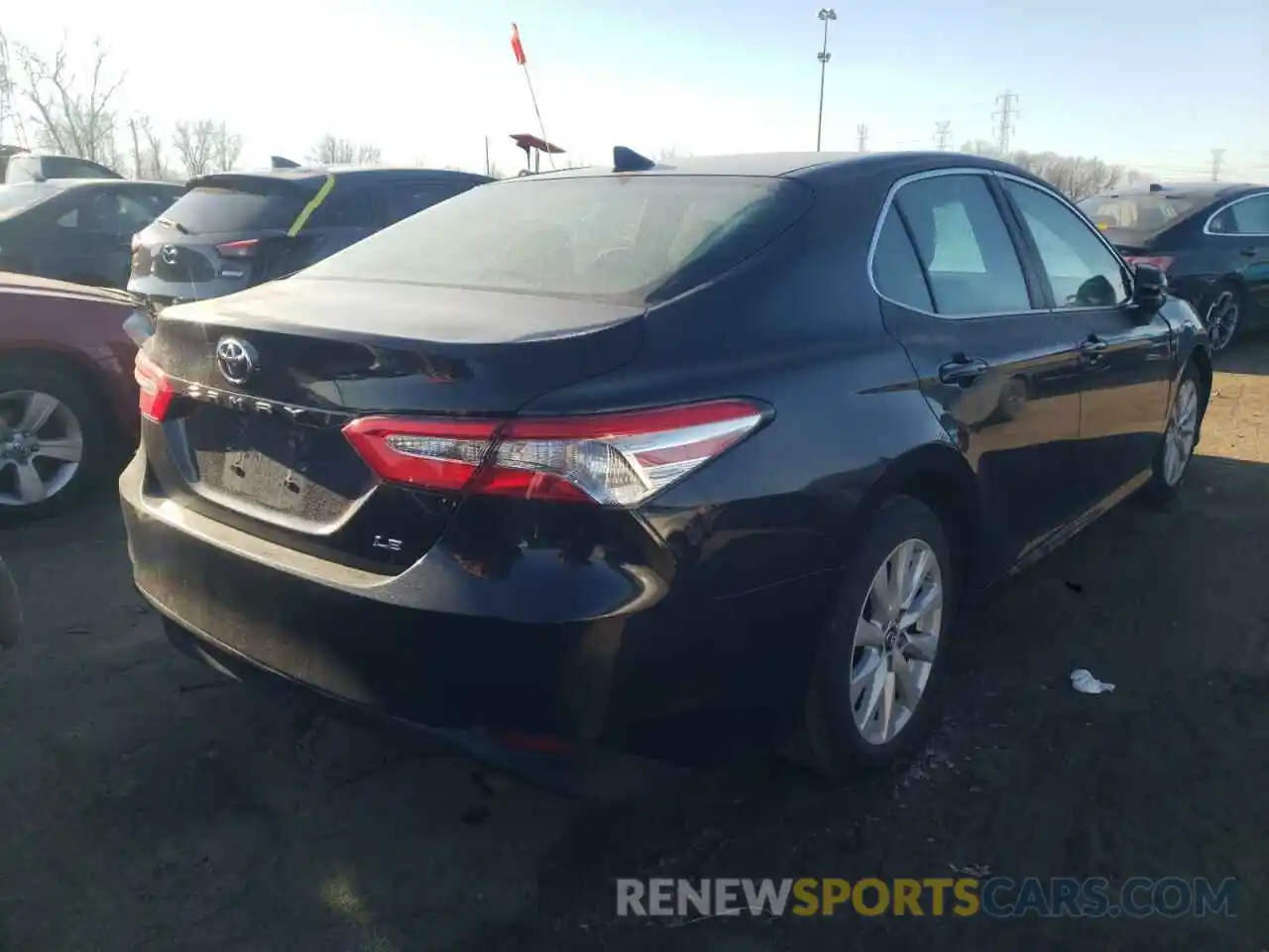 4 Photograph of a damaged car 4T1B11HK8KU226747 TOYOTA CAMRY 2019