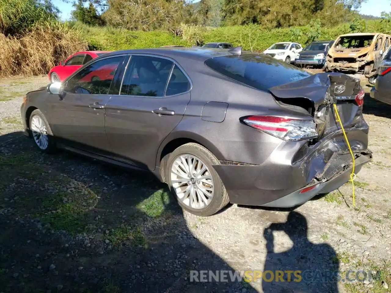 3 Photograph of a damaged car 4T1B11HK8KU227431 TOYOTA CAMRY 2019