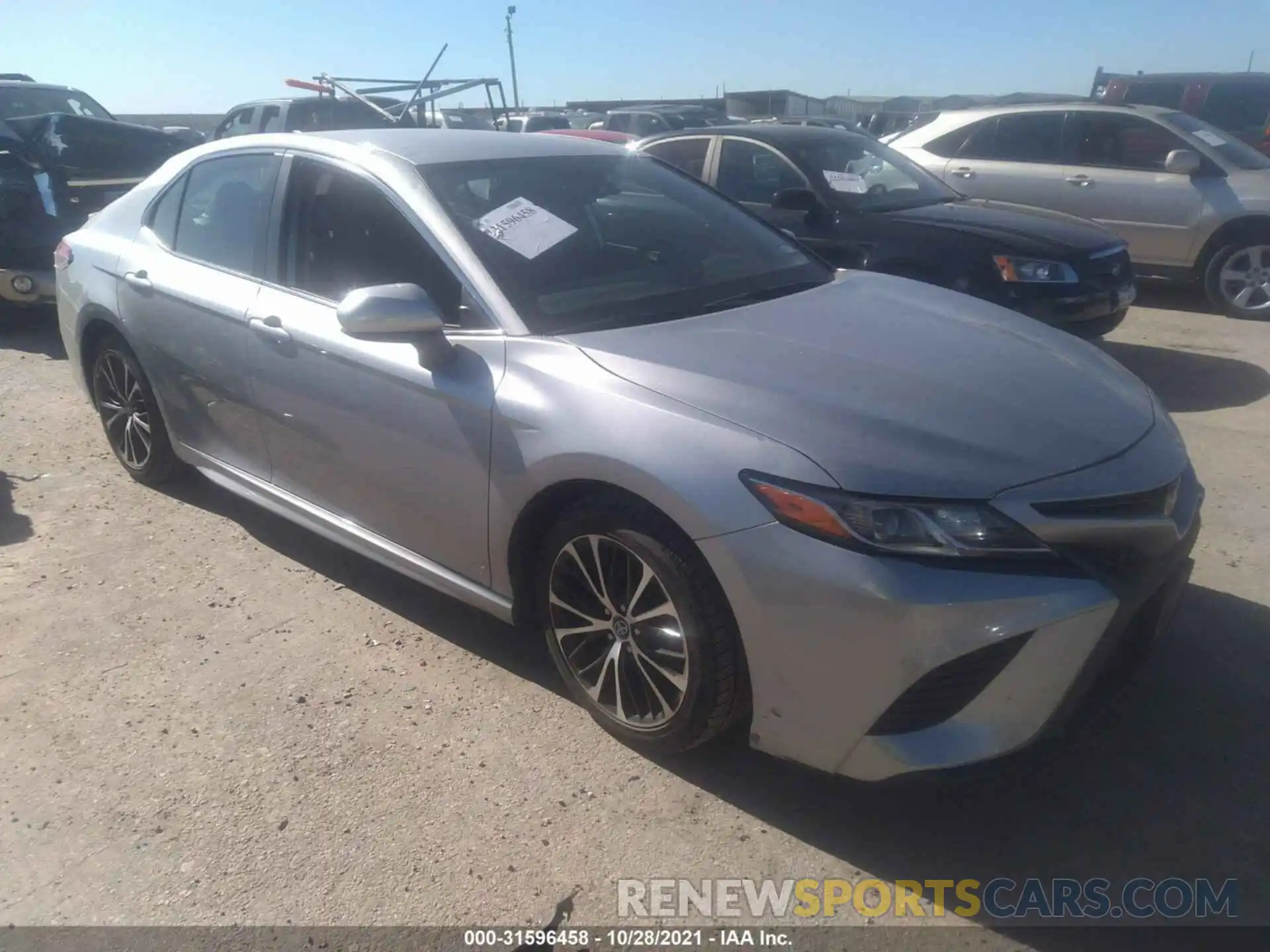 1 Photograph of a damaged car 4T1B11HK8KU227655 TOYOTA CAMRY 2019