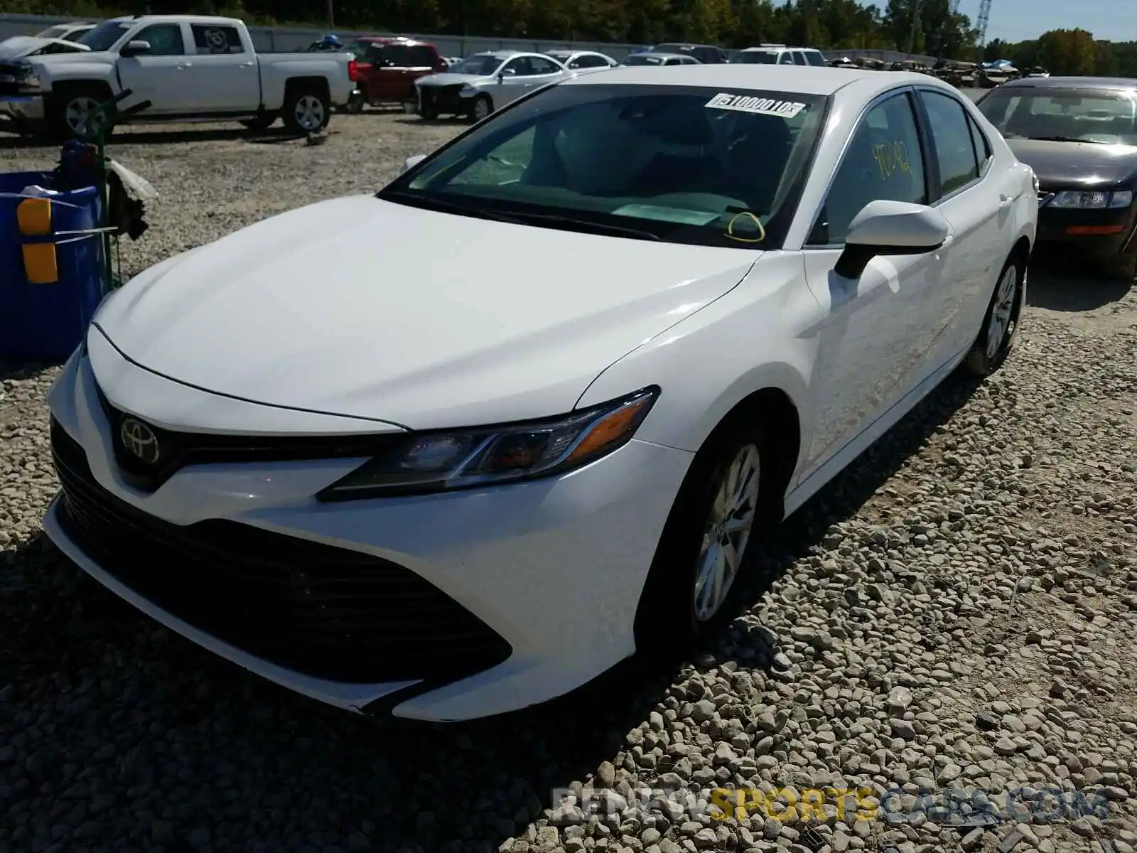 2 Photograph of a damaged car 4T1B11HK8KU228790 TOYOTA CAMRY 2019