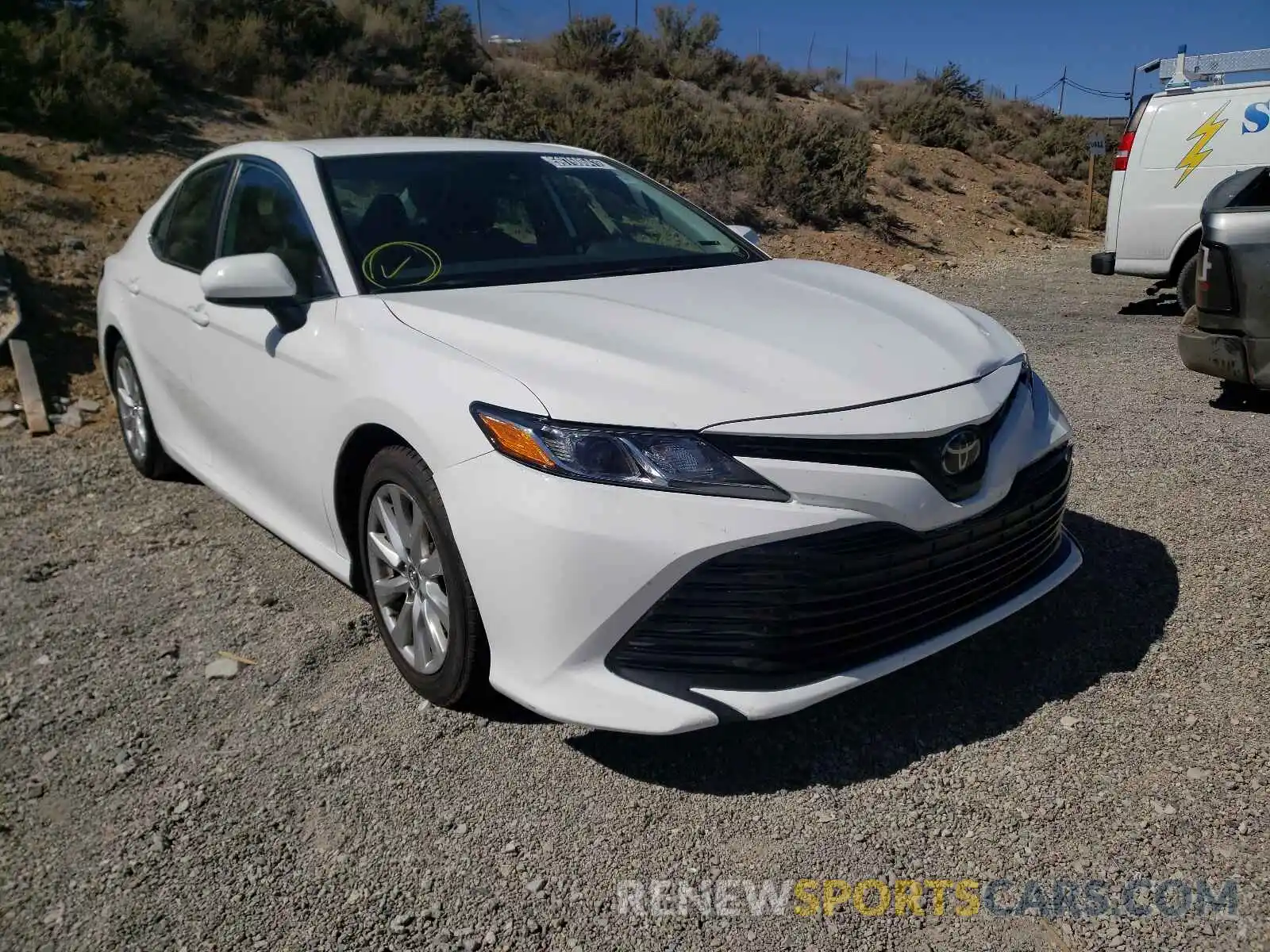 1 Photograph of a damaged car 4T1B11HK8KU229289 TOYOTA CAMRY 2019