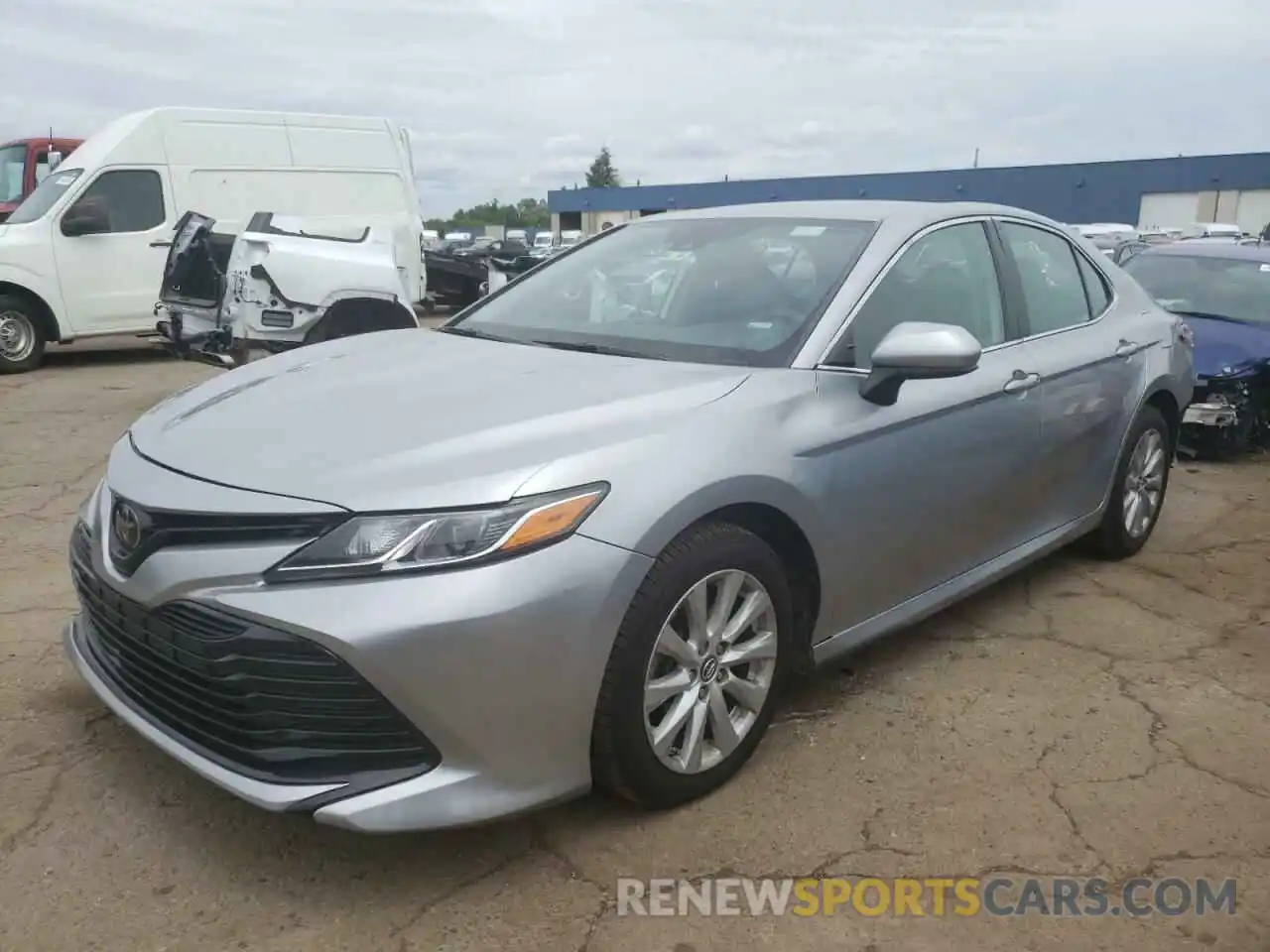 2 Photograph of a damaged car 4T1B11HK8KU229793 TOYOTA CAMRY 2019