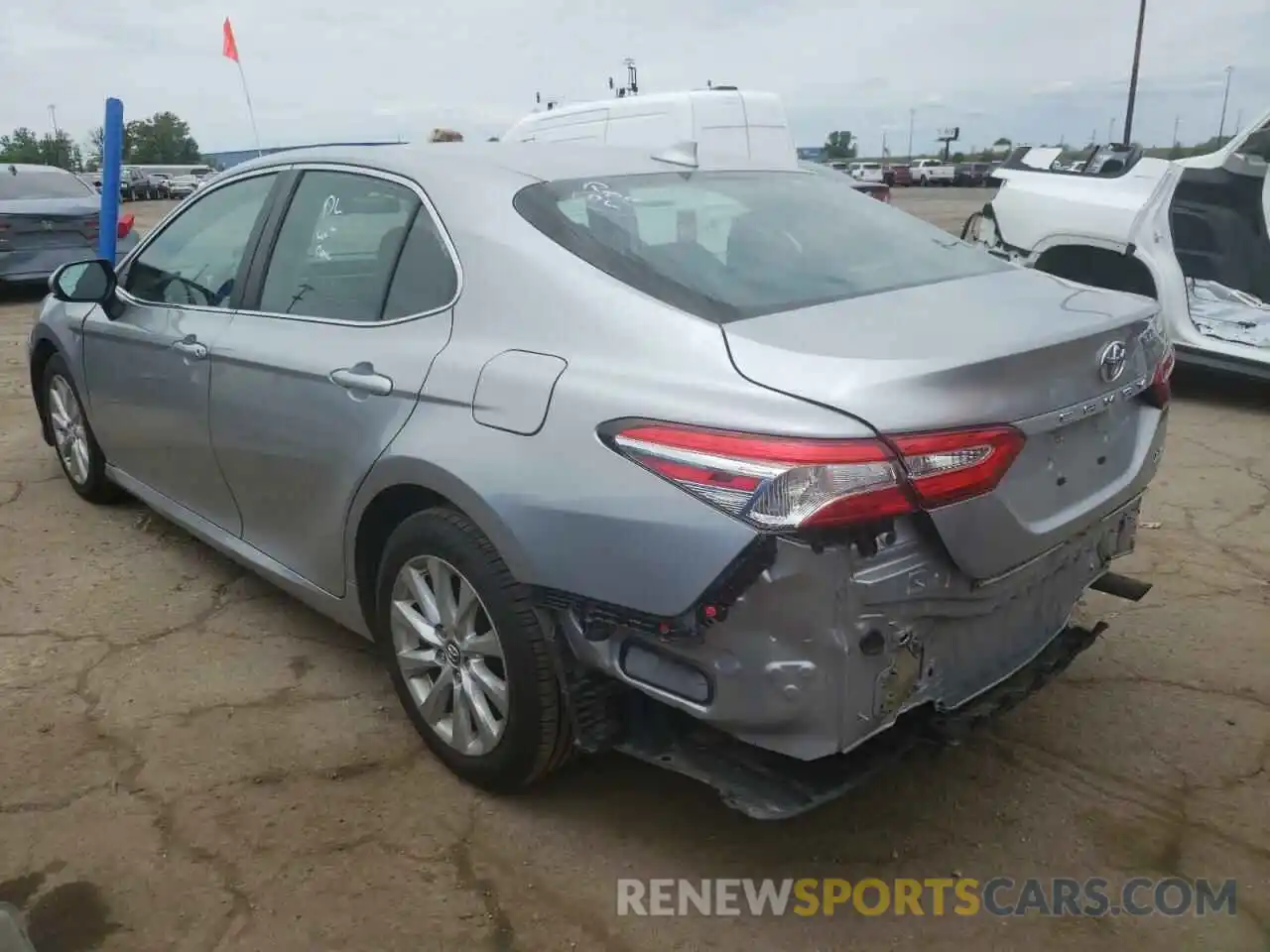 3 Photograph of a damaged car 4T1B11HK8KU229793 TOYOTA CAMRY 2019