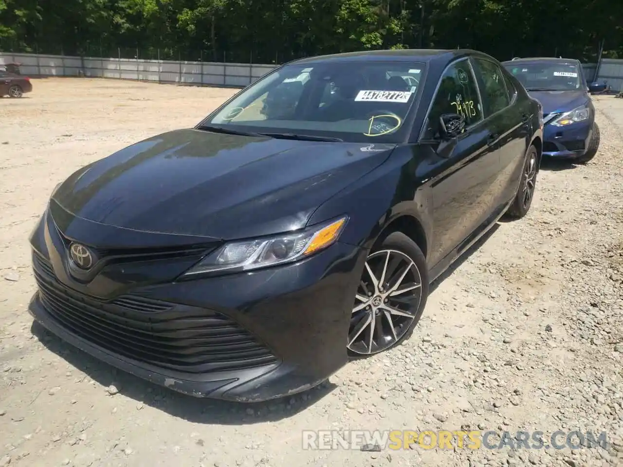 2 Photograph of a damaged car 4T1B11HK8KU229809 TOYOTA CAMRY 2019