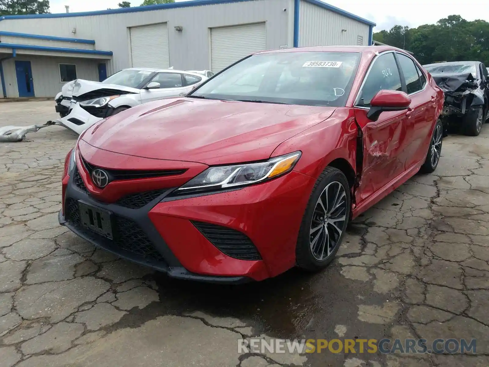 2 Photograph of a damaged car 4T1B11HK8KU230782 TOYOTA CAMRY 2019