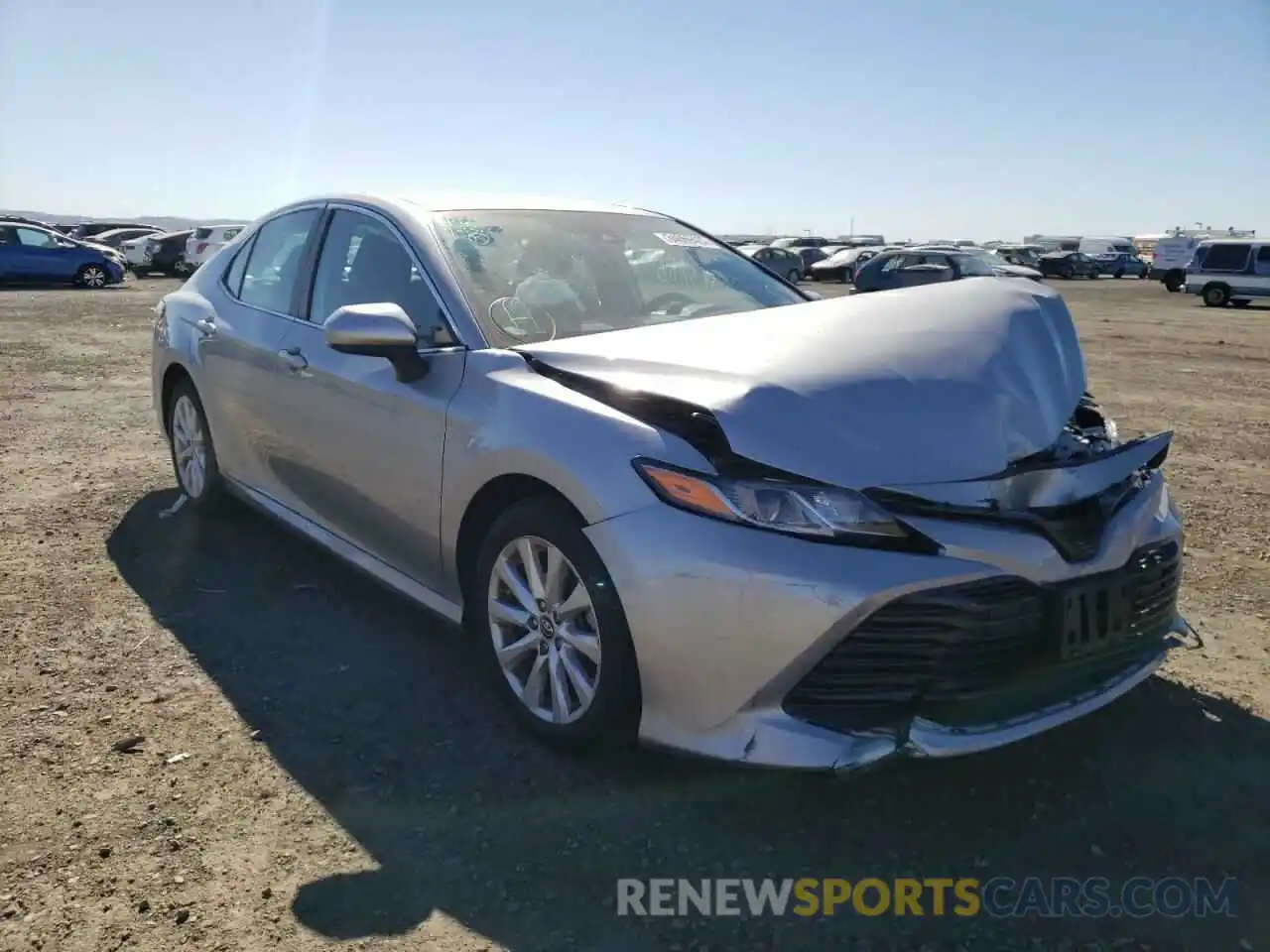 1 Photograph of a damaged car 4T1B11HK8KU231754 TOYOTA CAMRY 2019