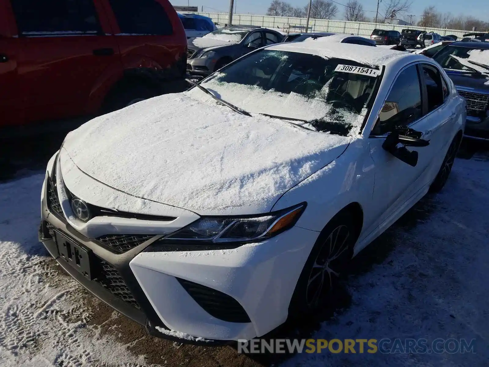 2 Photograph of a damaged car 4T1B11HK8KU234041 TOYOTA CAMRY 2019