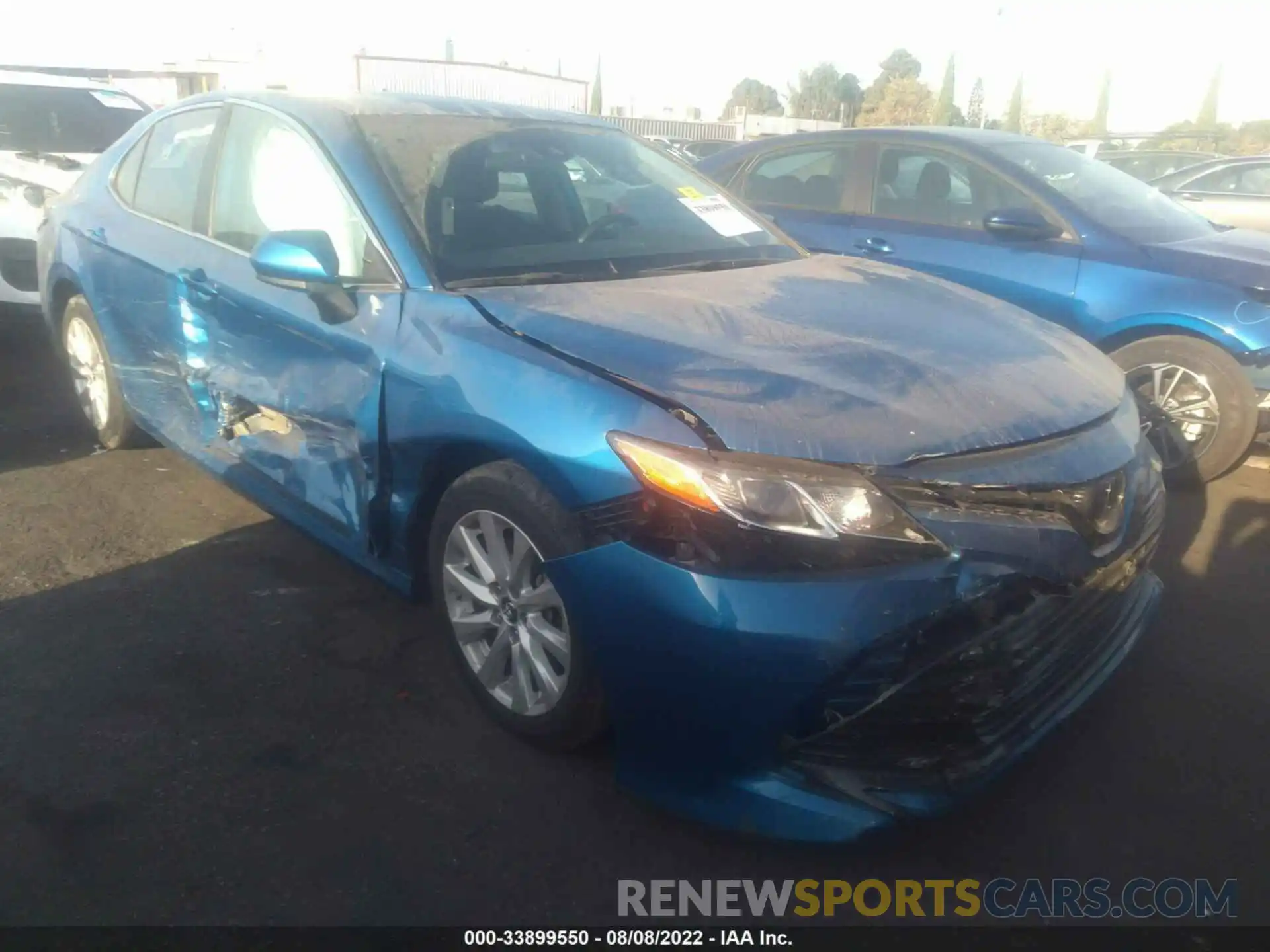 1 Photograph of a damaged car 4T1B11HK8KU234931 TOYOTA CAMRY 2019