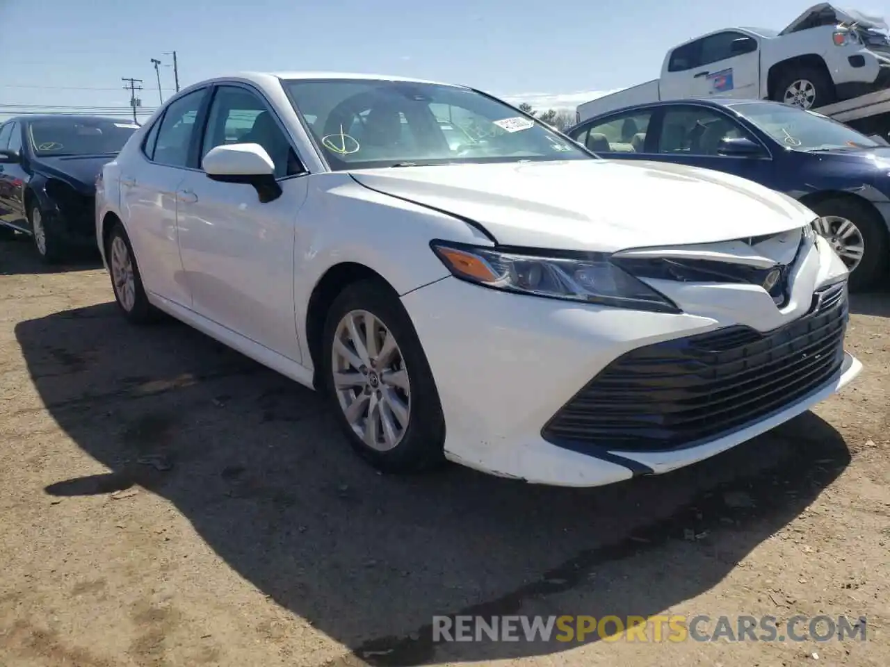 1 Photograph of a damaged car 4T1B11HK8KU236288 TOYOTA CAMRY 2019