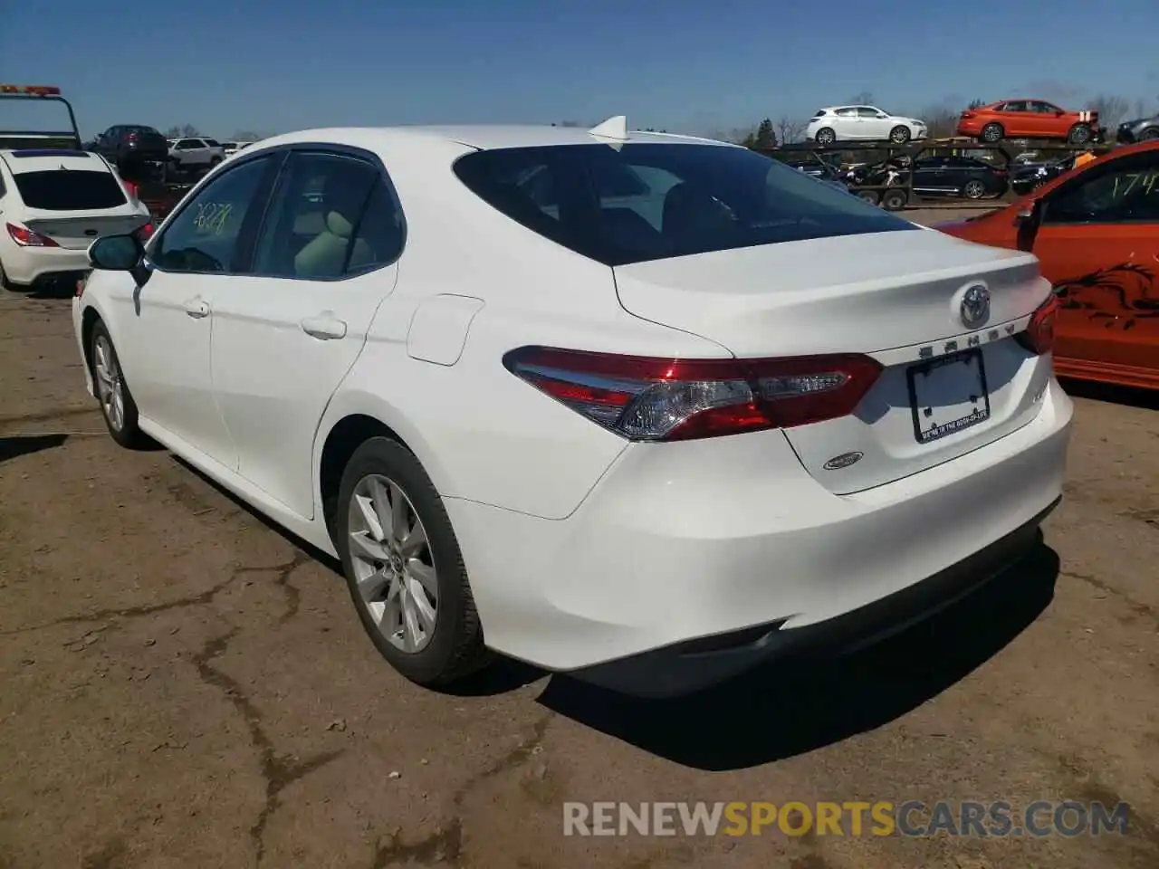 3 Photograph of a damaged car 4T1B11HK8KU236288 TOYOTA CAMRY 2019