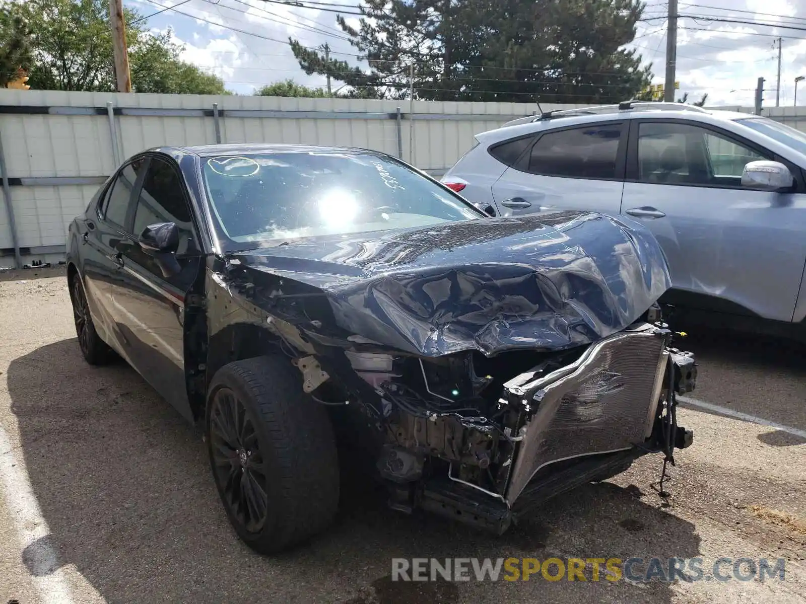 1 Photograph of a damaged car 4T1B11HK8KU236629 TOYOTA CAMRY 2019