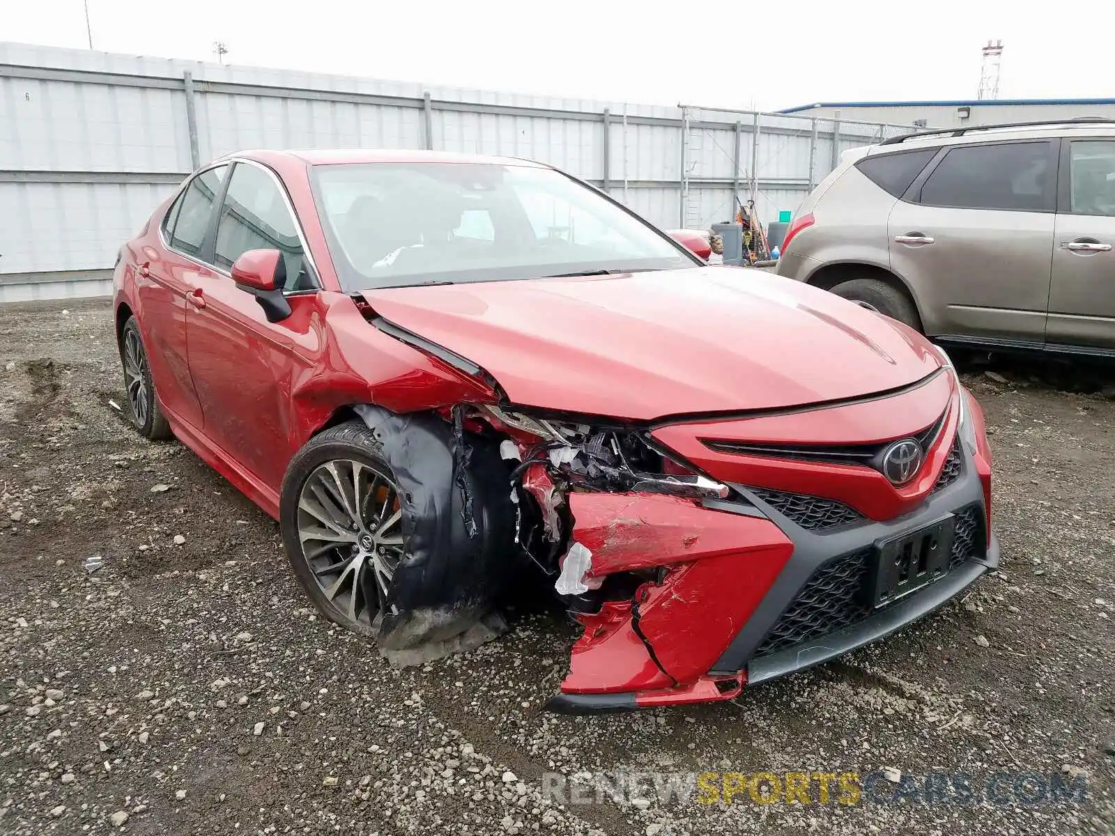 1 Photograph of a damaged car 4T1B11HK8KU236808 TOYOTA CAMRY 2019