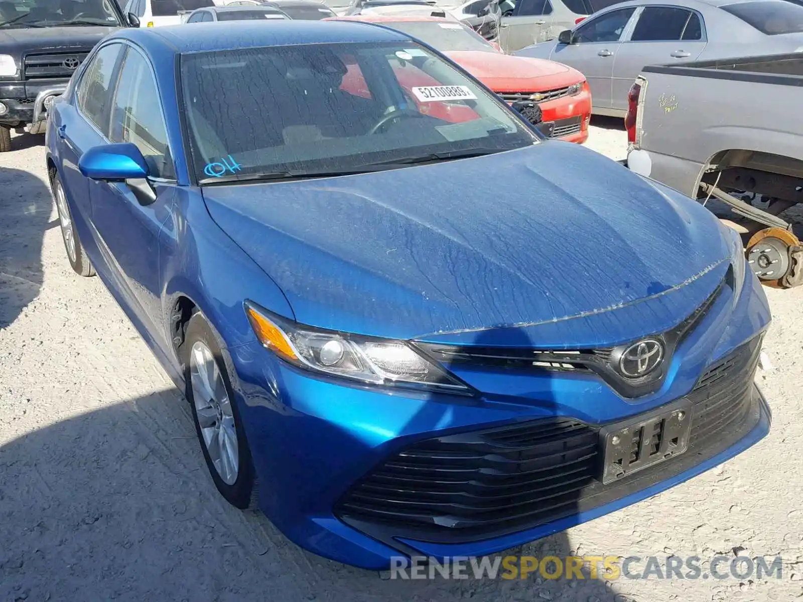 1 Photograph of a damaged car 4T1B11HK8KU237036 TOYOTA CAMRY 2019