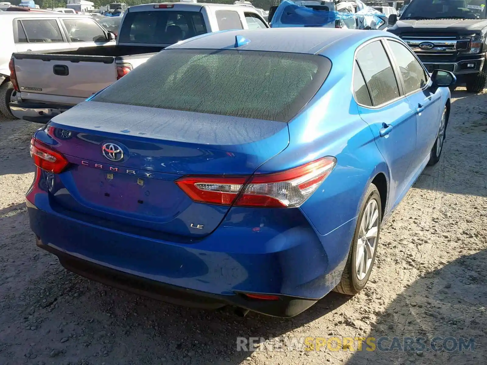 4 Photograph of a damaged car 4T1B11HK8KU237036 TOYOTA CAMRY 2019