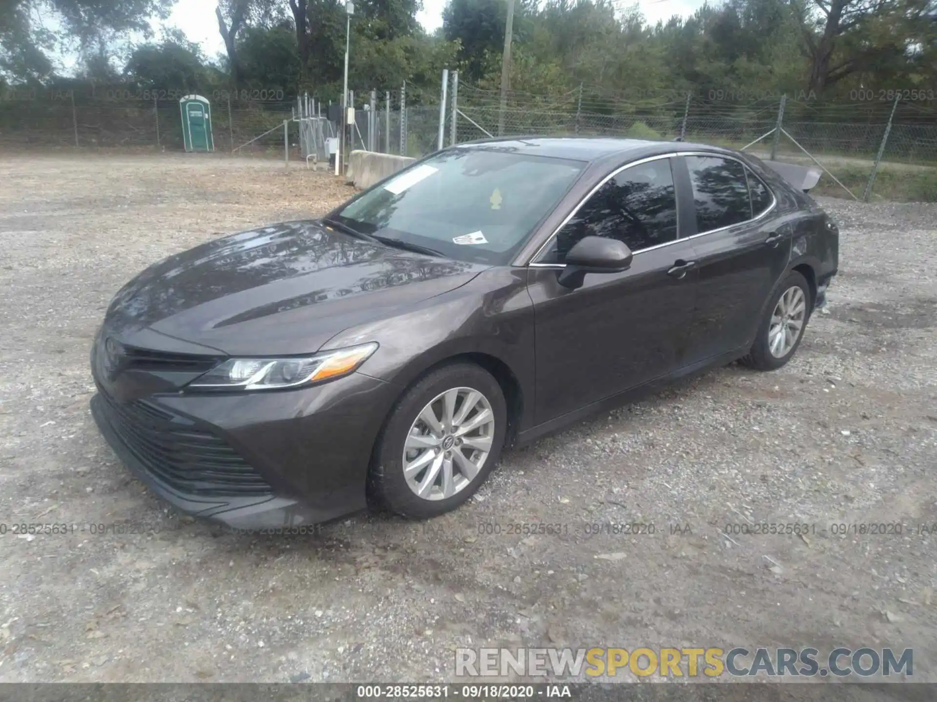 2 Photograph of a damaged car 4T1B11HK8KU237540 TOYOTA CAMRY 2019