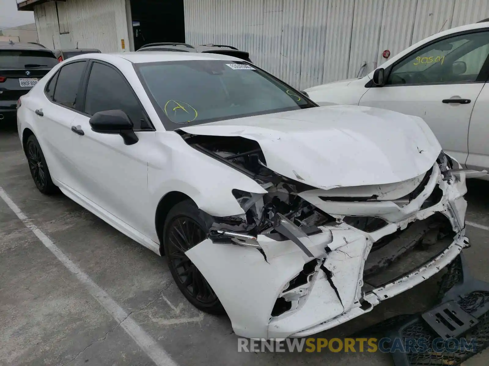 1 Photograph of a damaged car 4T1B11HK8KU237960 TOYOTA CAMRY 2019