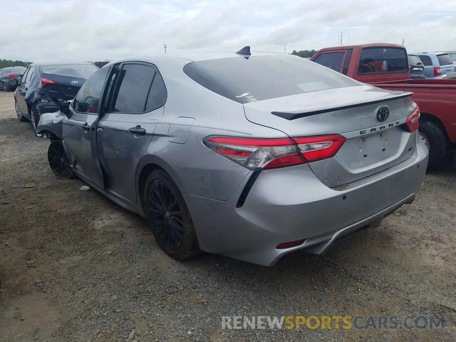 3 Photograph of a damaged car 4T1B11HK8KU238137 TOYOTA CAMRY 2019