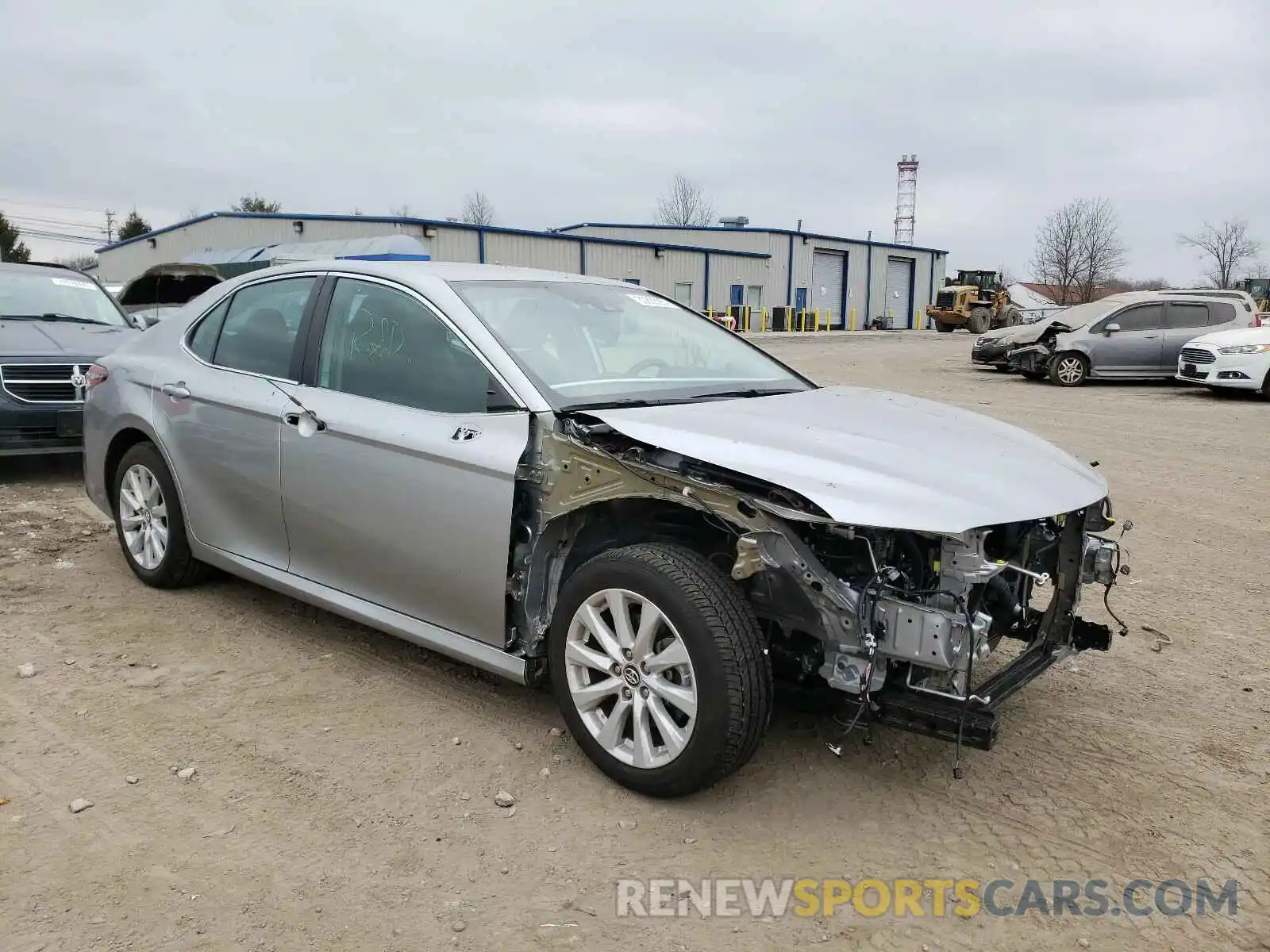 1 Photograph of a damaged car 4T1B11HK8KU238543 TOYOTA CAMRY 2019