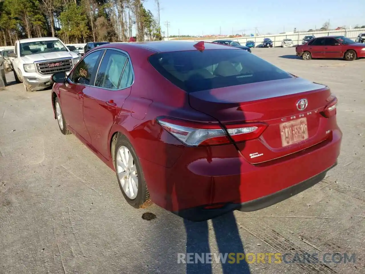 3 Photograph of a damaged car 4T1B11HK8KU239059 TOYOTA CAMRY 2019