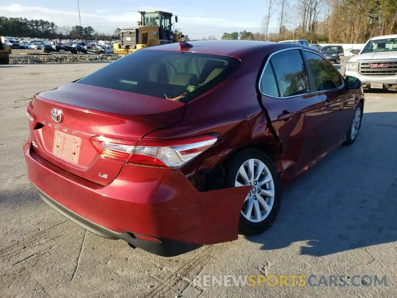 4 Photograph of a damaged car 4T1B11HK8KU239059 TOYOTA CAMRY 2019