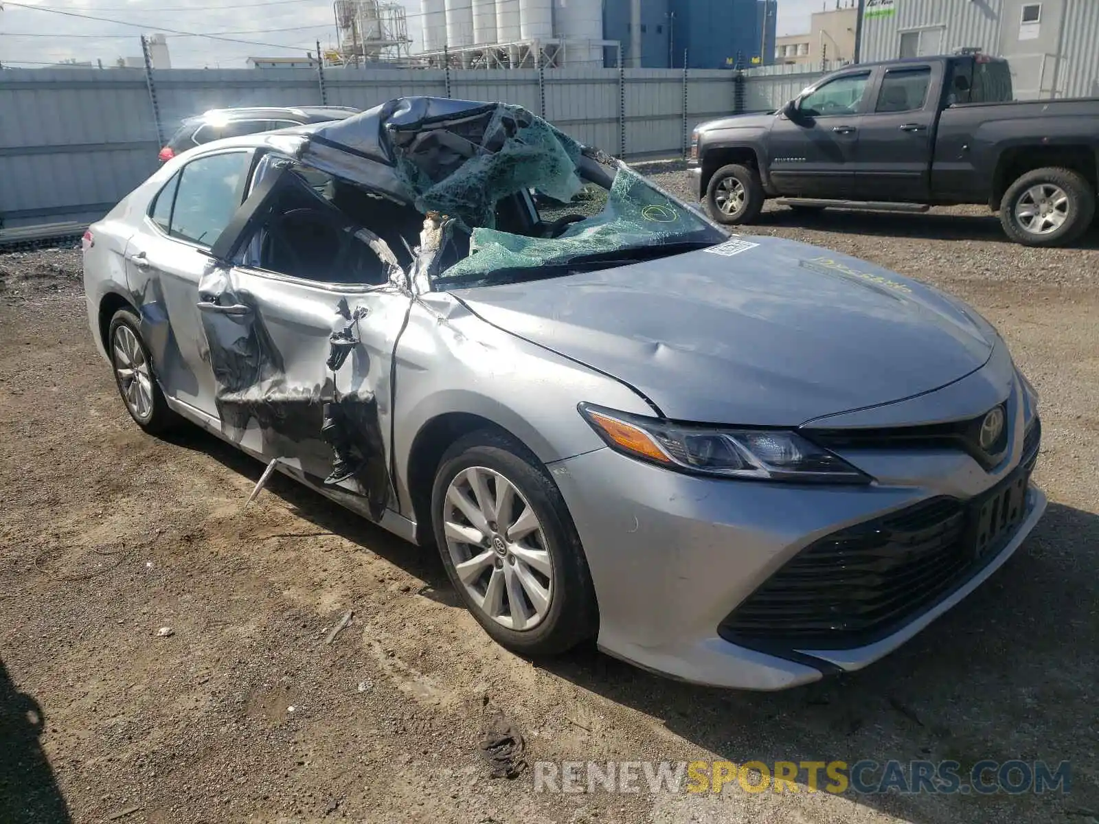 1 Photograph of a damaged car 4T1B11HK8KU239241 TOYOTA CAMRY 2019