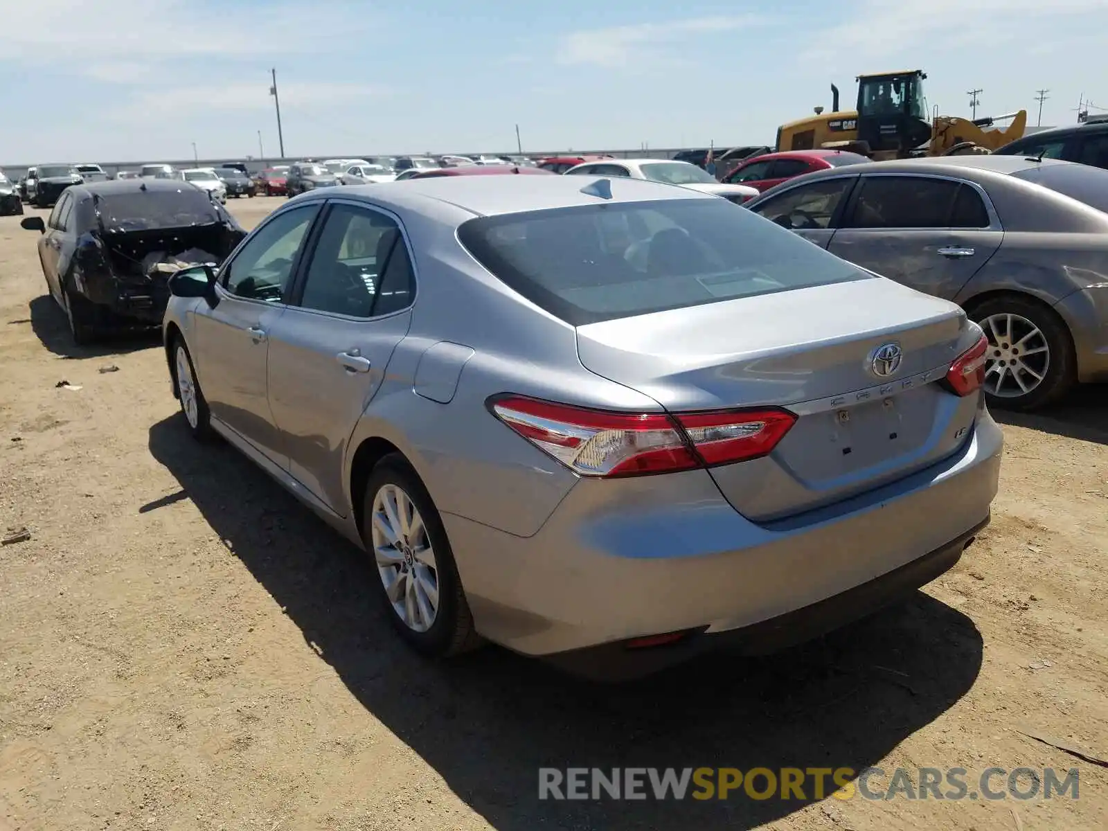 3 Photograph of a damaged car 4T1B11HK8KU239336 TOYOTA CAMRY 2019