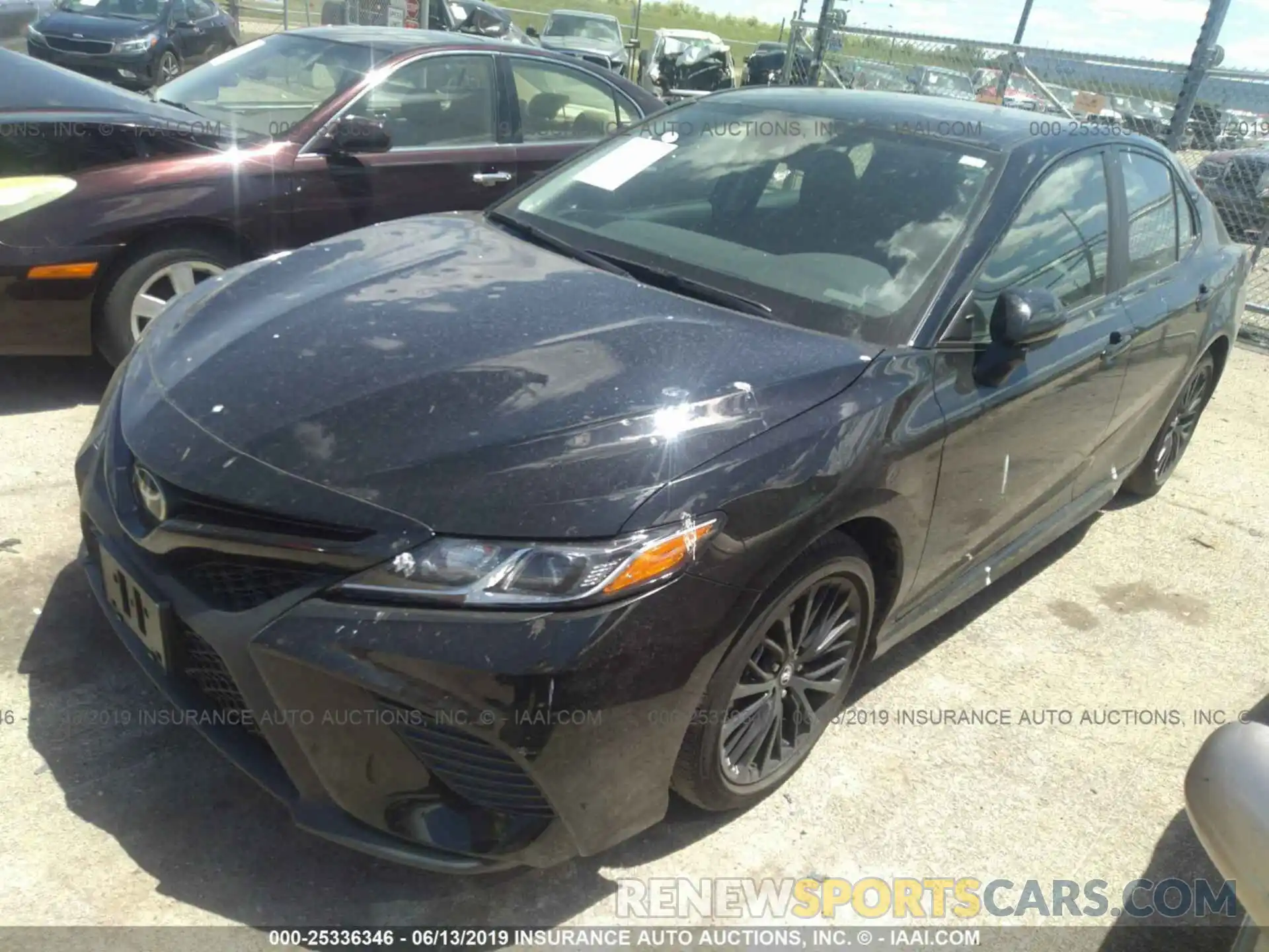 2 Photograph of a damaged car 4T1B11HK8KU239529 TOYOTA CAMRY 2019