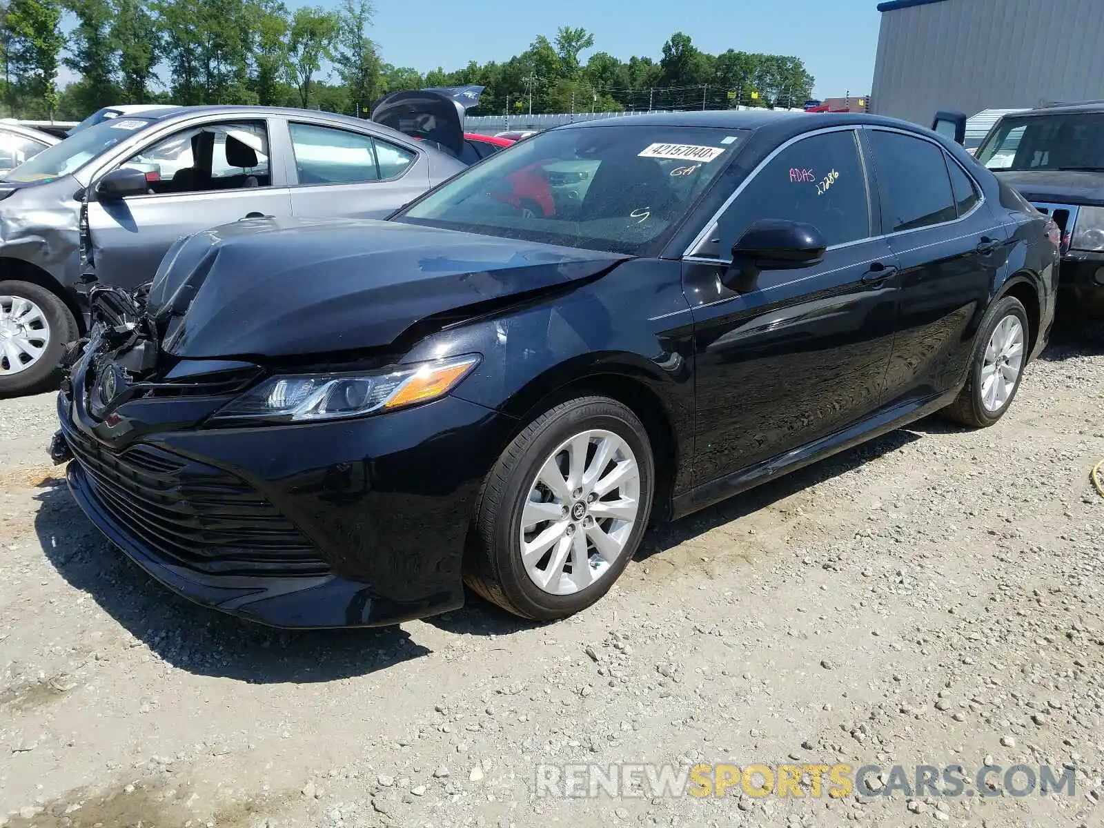 2 Photograph of a damaged car 4T1B11HK8KU239613 TOYOTA CAMRY 2019