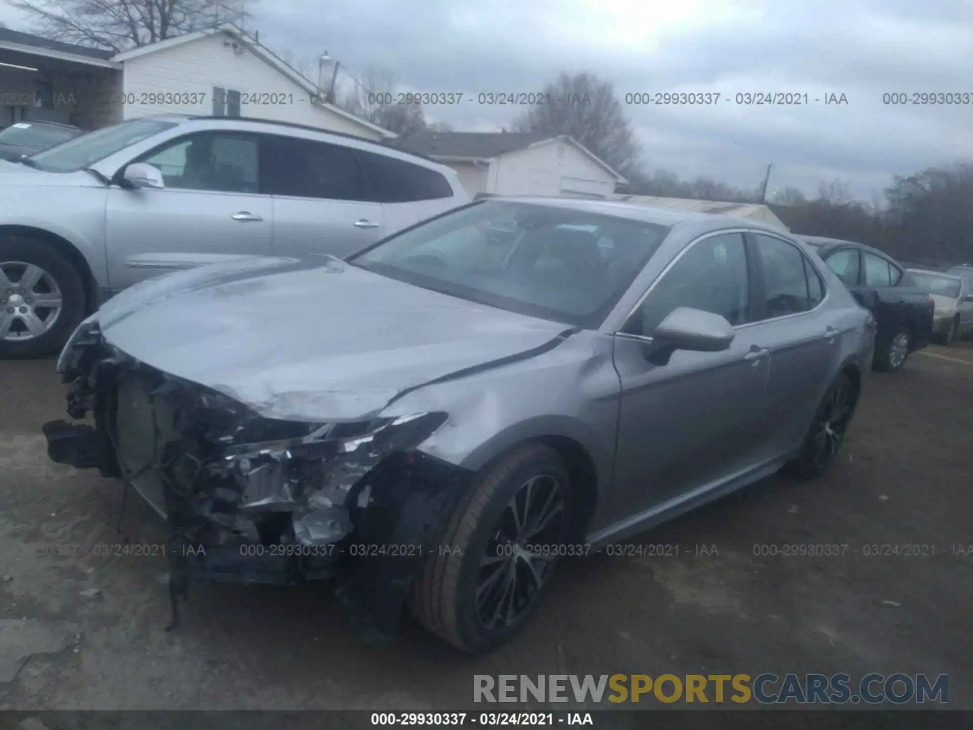 2 Photograph of a damaged car 4T1B11HK8KU240146 TOYOTA CAMRY 2019