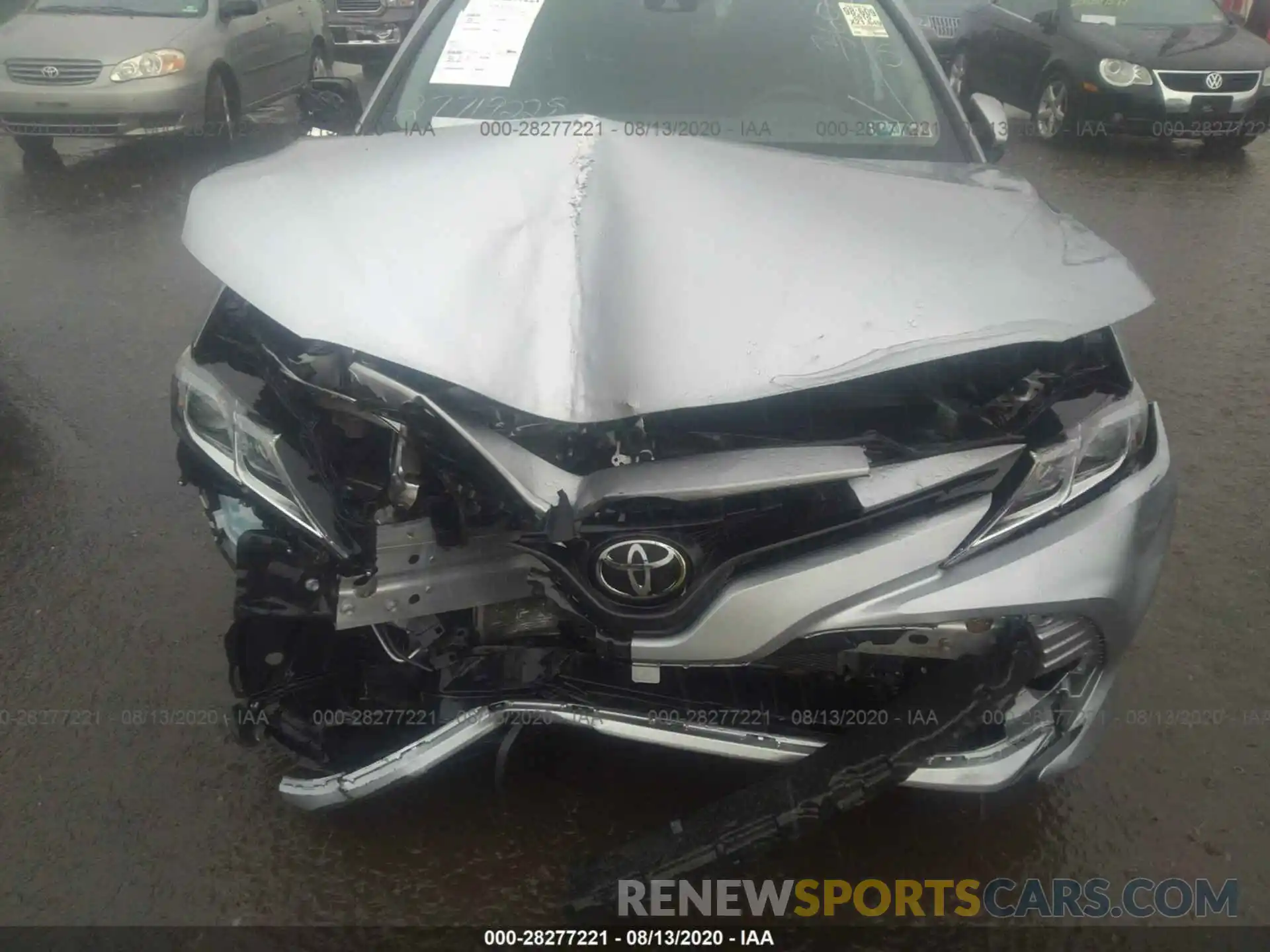 6 Photograph of a damaged car 4T1B11HK8KU240809 TOYOTA CAMRY 2019