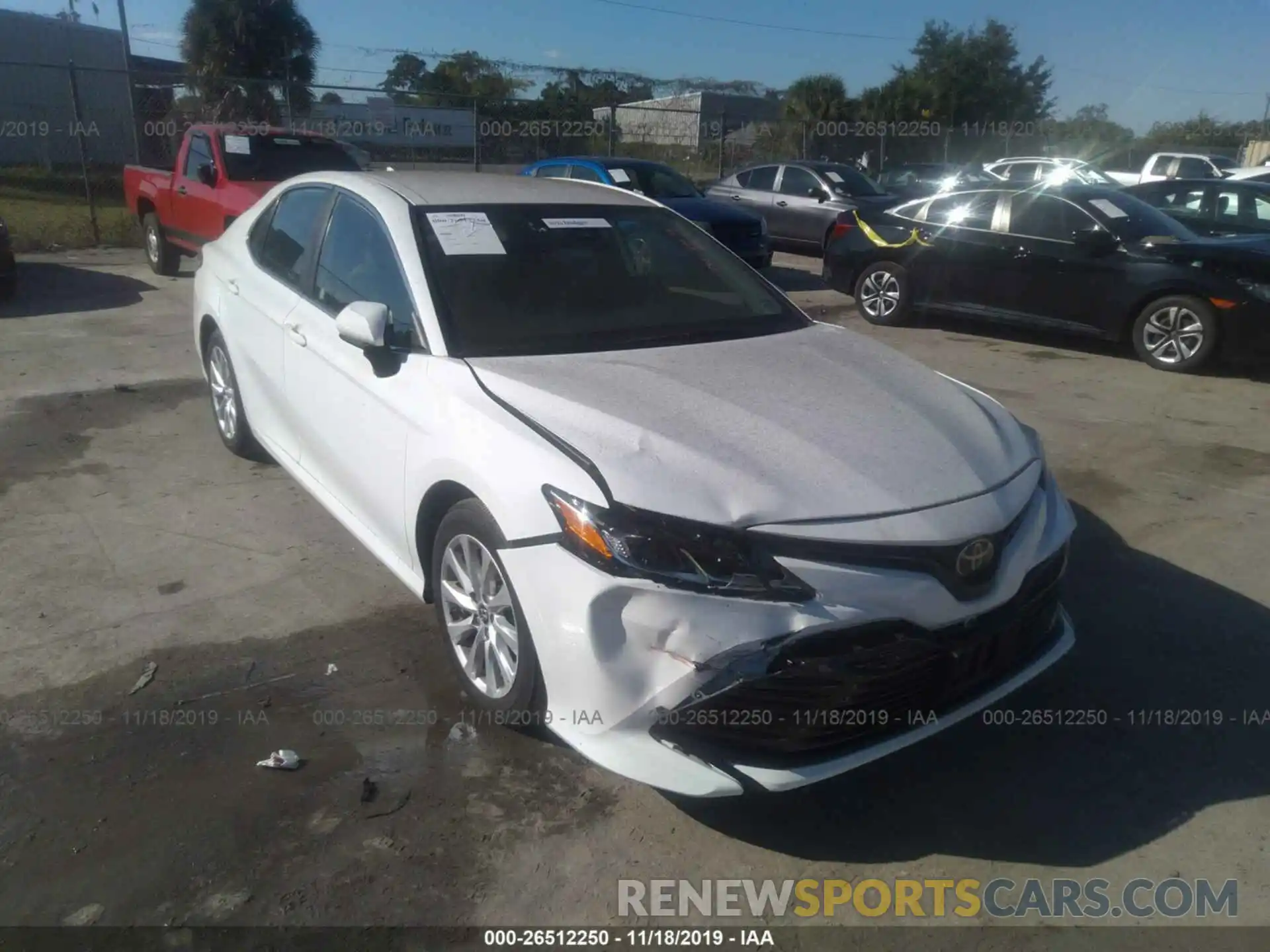 6 Photograph of a damaged car 4T1B11HK8KU241815 TOYOTA CAMRY 2019