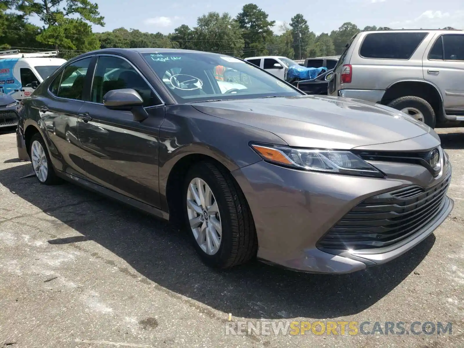 1 Photograph of a damaged car 4T1B11HK8KU243578 TOYOTA CAMRY 2019