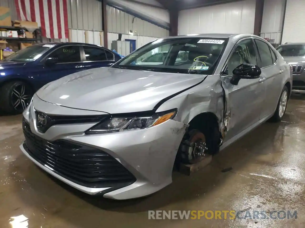 2 Photograph of a damaged car 4T1B11HK8KU244164 TOYOTA CAMRY 2019