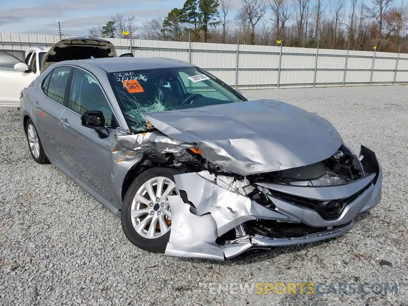 1 Photograph of a damaged car 4T1B11HK8KU244391 TOYOTA CAMRY 2019