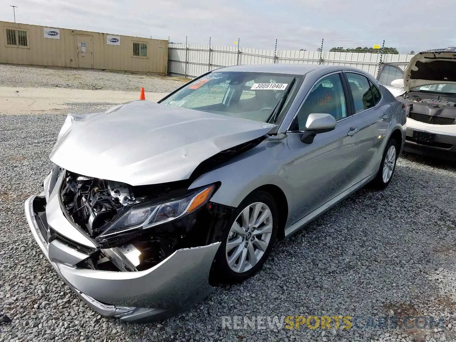 2 Photograph of a damaged car 4T1B11HK8KU244391 TOYOTA CAMRY 2019