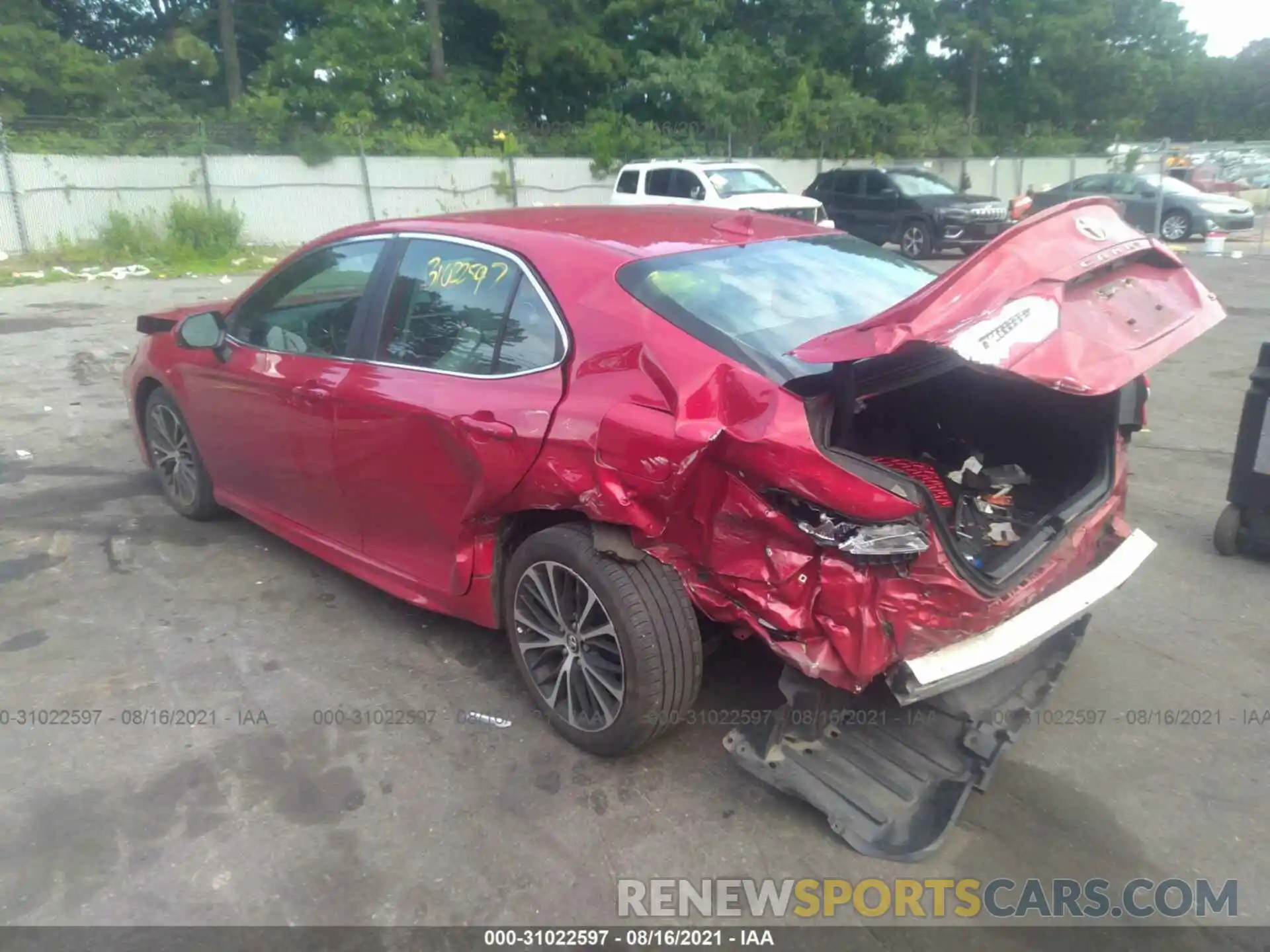 3 Photograph of a damaged car 4T1B11HK8KU245346 TOYOTA CAMRY 2019