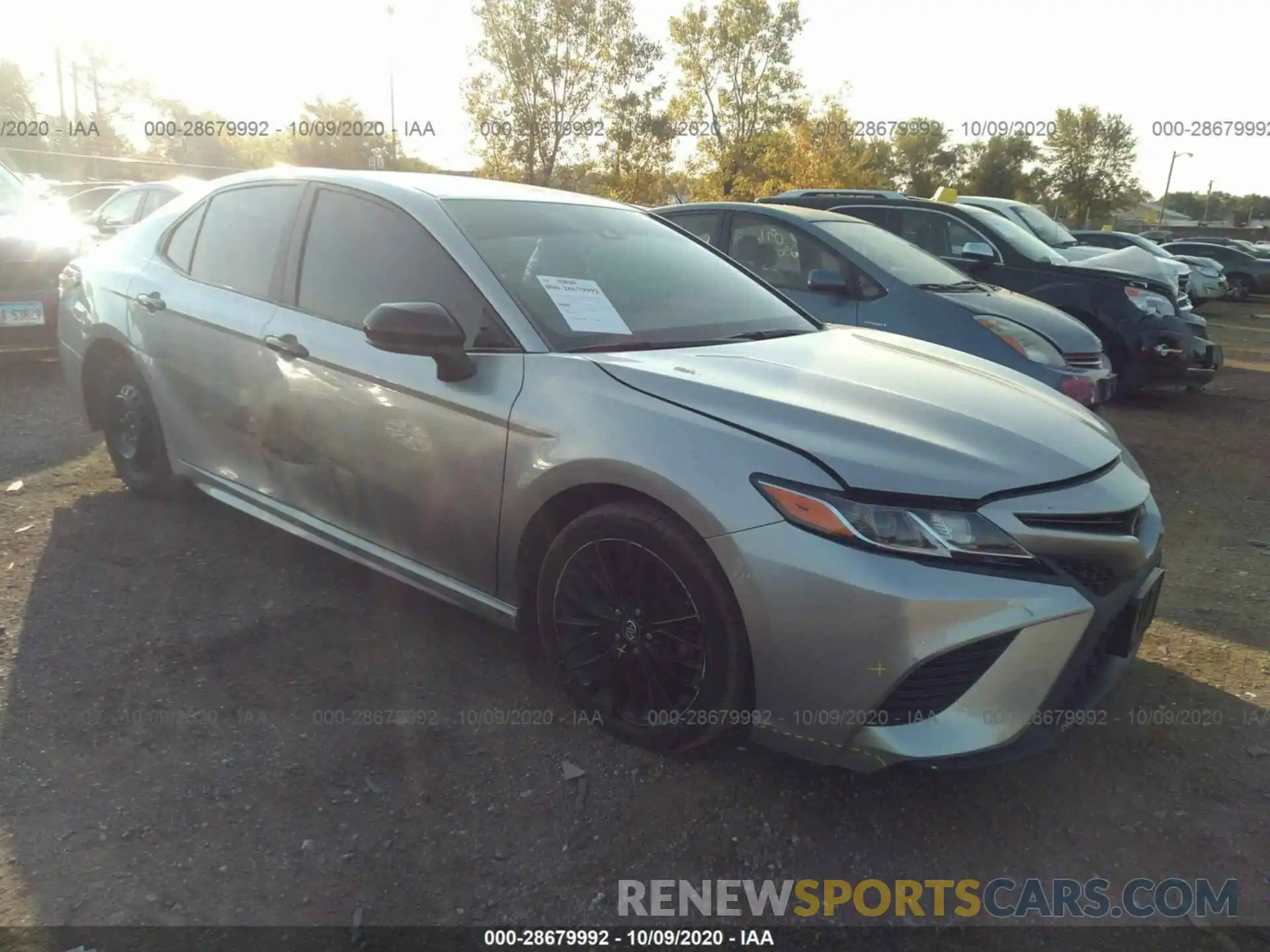 1 Photograph of a damaged car 4T1B11HK8KU245461 TOYOTA CAMRY 2019