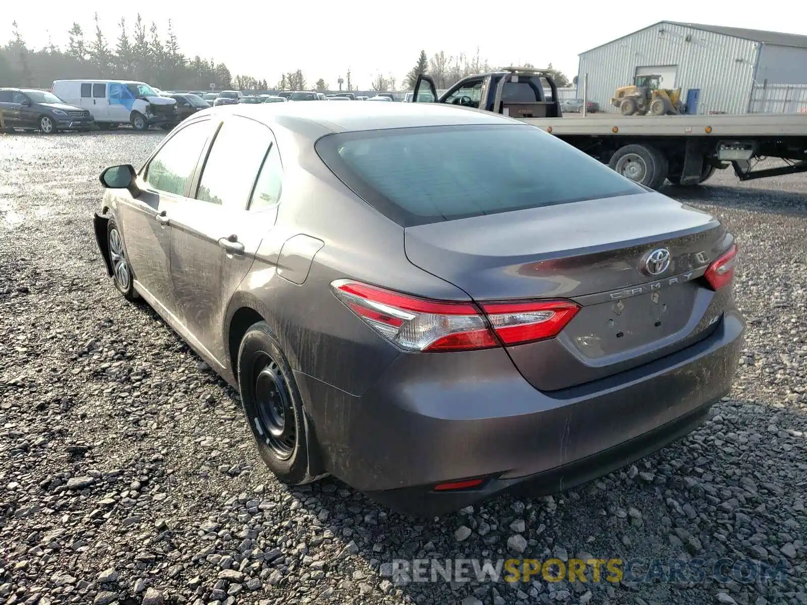 3 Photograph of a damaged car 4T1B11HK8KU247694 TOYOTA CAMRY 2019