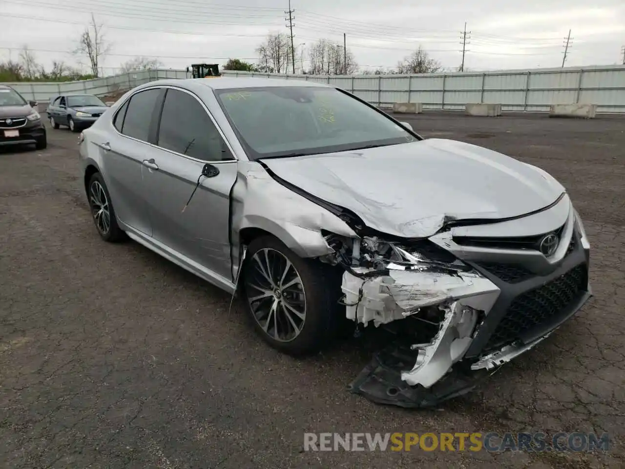 1 Photograph of a damaged car 4T1B11HK8KU247775 TOYOTA CAMRY 2019