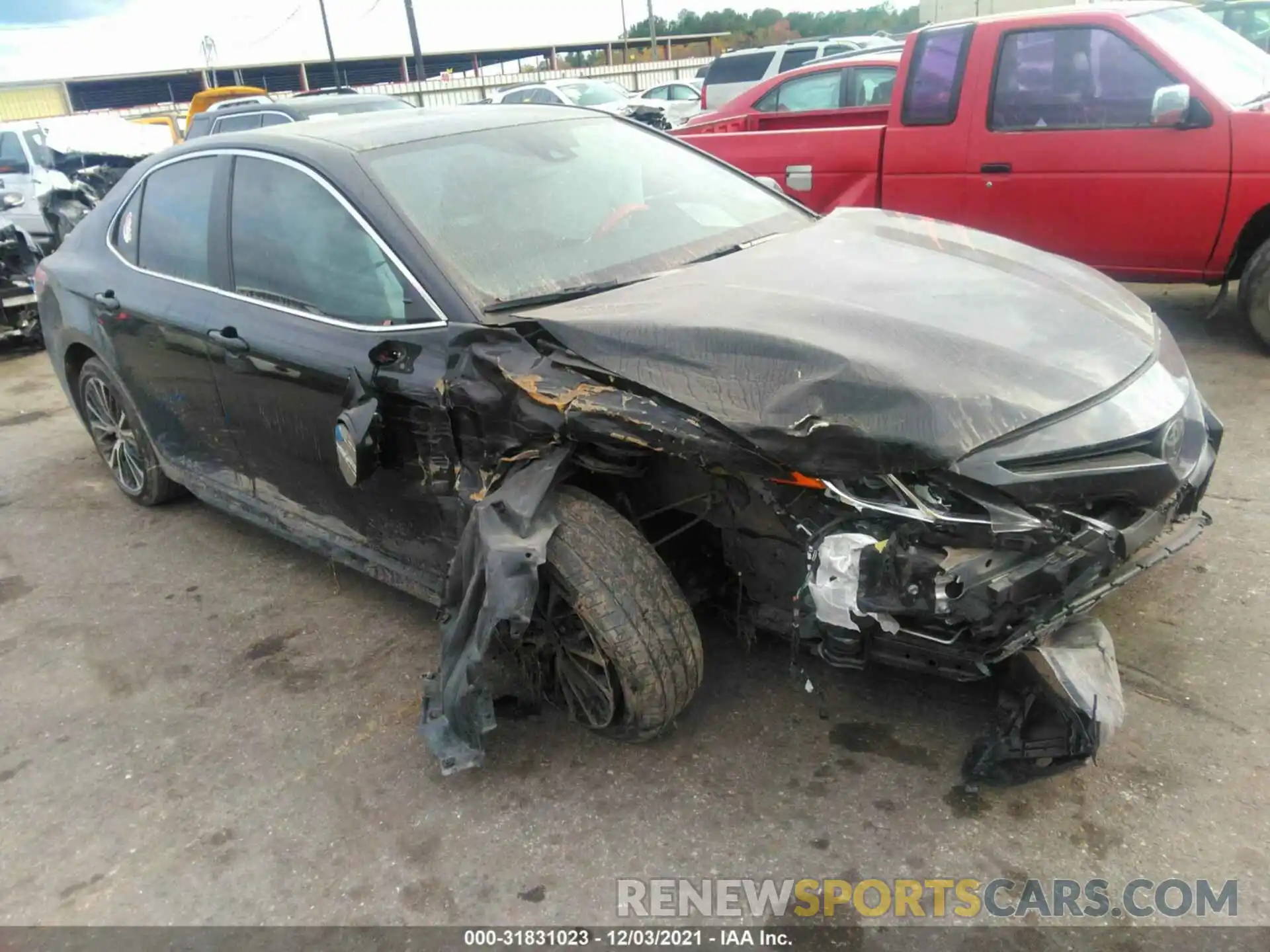 1 Photograph of a damaged car 4T1B11HK8KU247968 TOYOTA CAMRY 2019