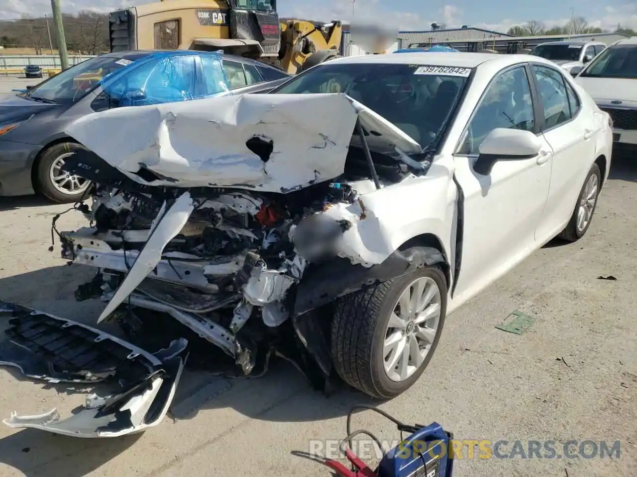 2 Photograph of a damaged car 4T1B11HK8KU248358 TOYOTA CAMRY 2019