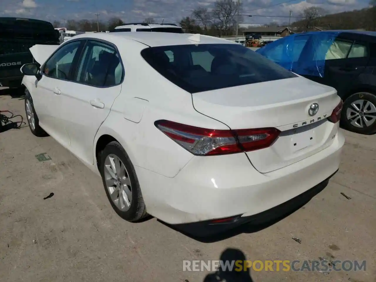 3 Photograph of a damaged car 4T1B11HK8KU248358 TOYOTA CAMRY 2019