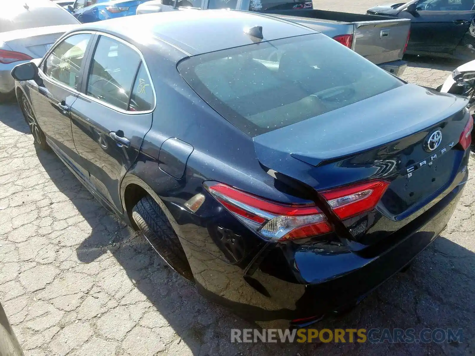 3 Photograph of a damaged car 4T1B11HK8KU249476 TOYOTA CAMRY 2019