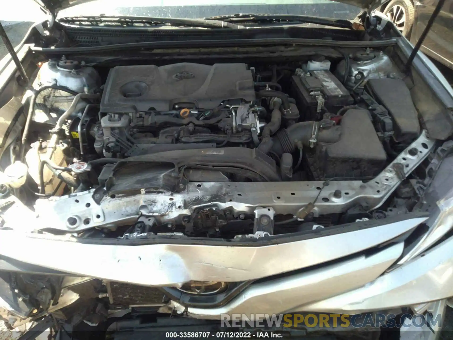 10 Photograph of a damaged car 4T1B11HK8KU250112 TOYOTA CAMRY 2019