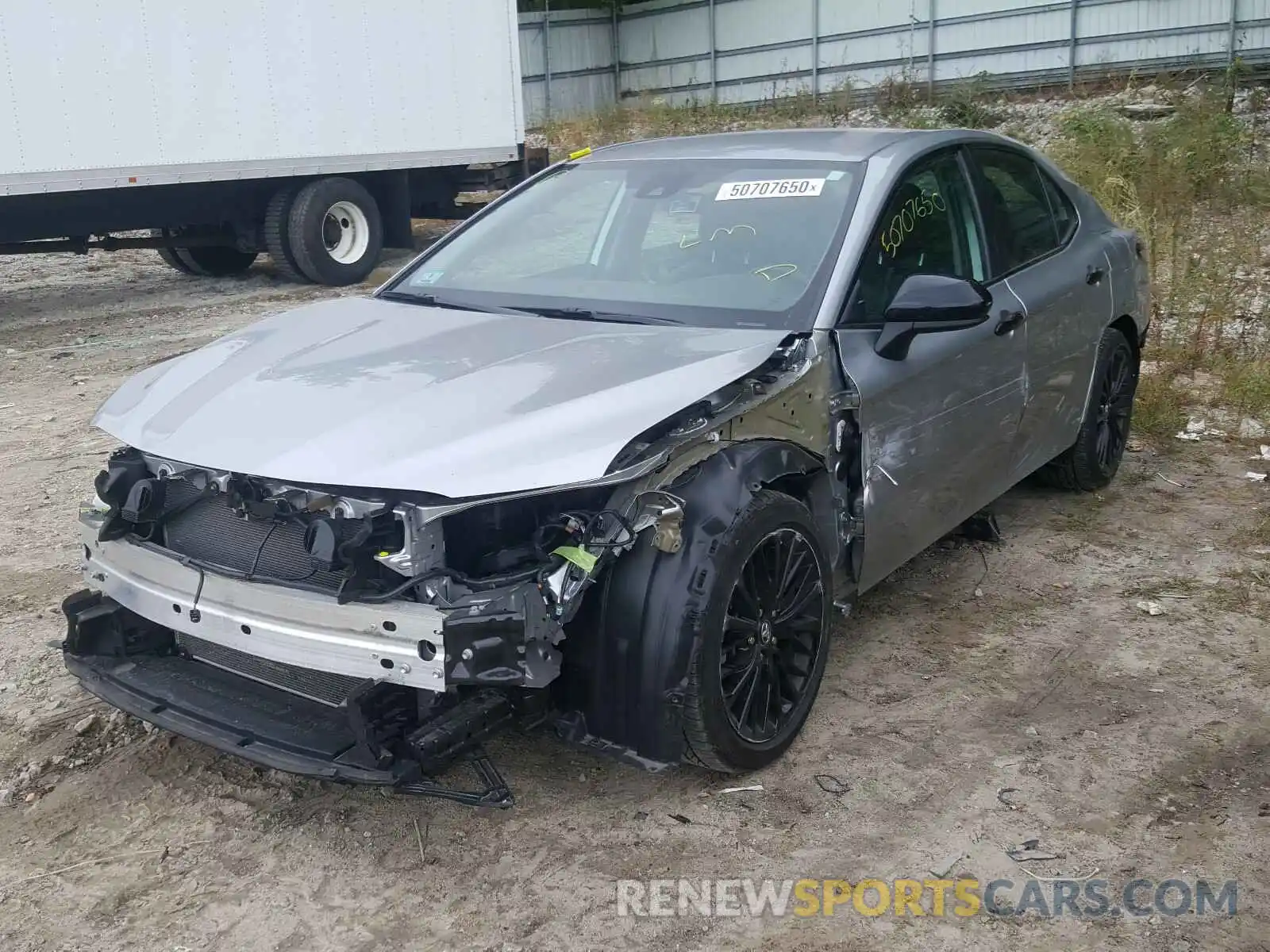 2 Photograph of a damaged car 4T1B11HK8KU250188 TOYOTA CAMRY 2019