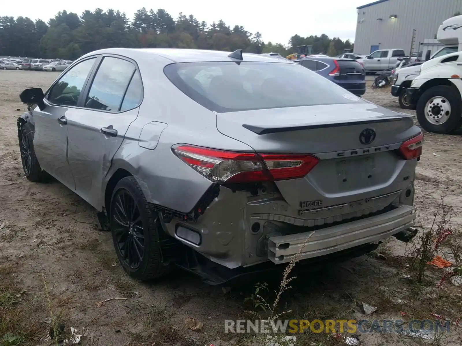 3 Photograph of a damaged car 4T1B11HK8KU250188 TOYOTA CAMRY 2019